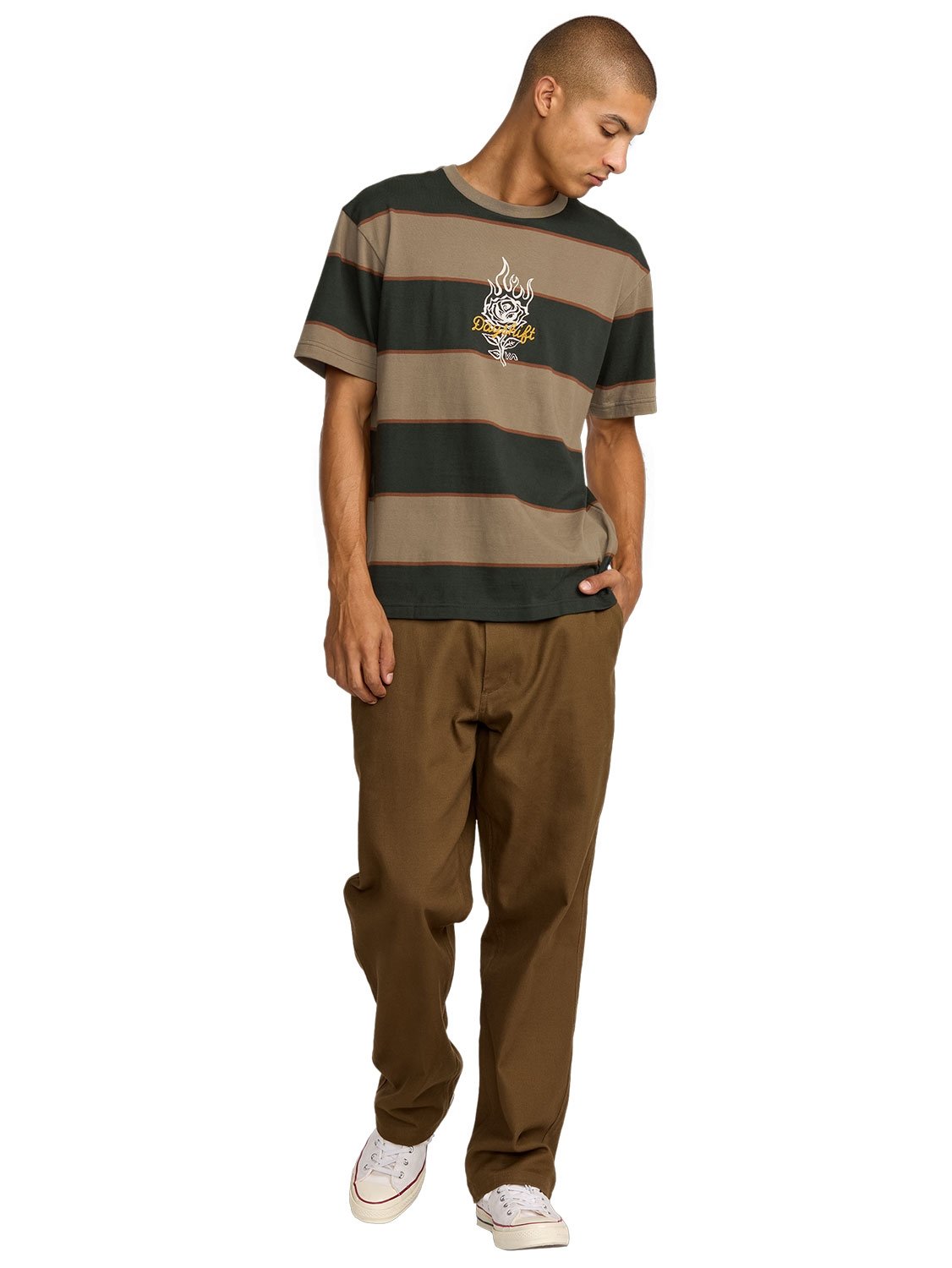 RVCA Men's KSL Stripe Jersey