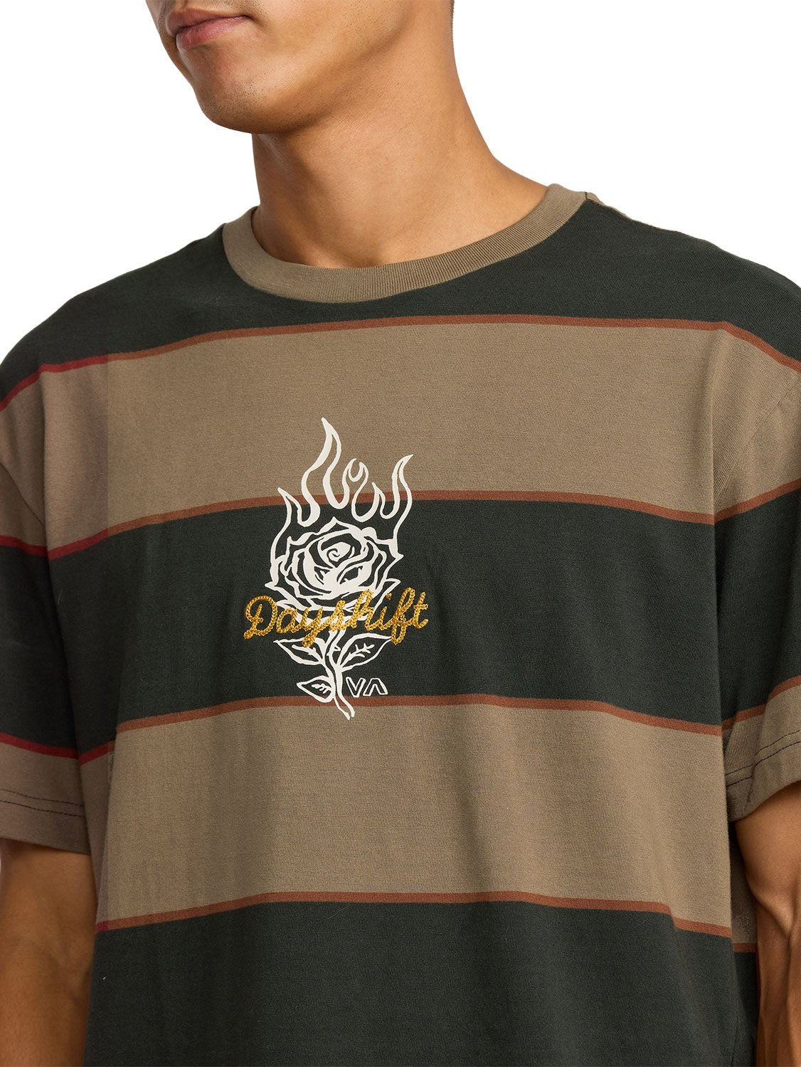 RVCA Men's KSL Stripe Jersey