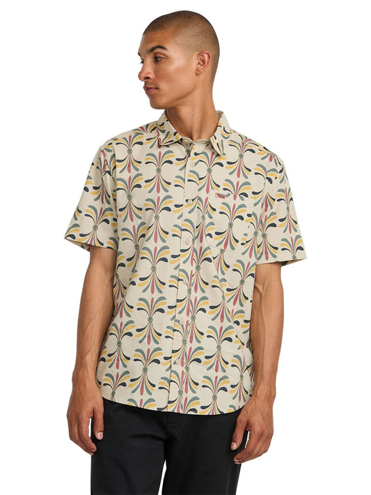 RVCA Men's LA Eye Floral Shirt