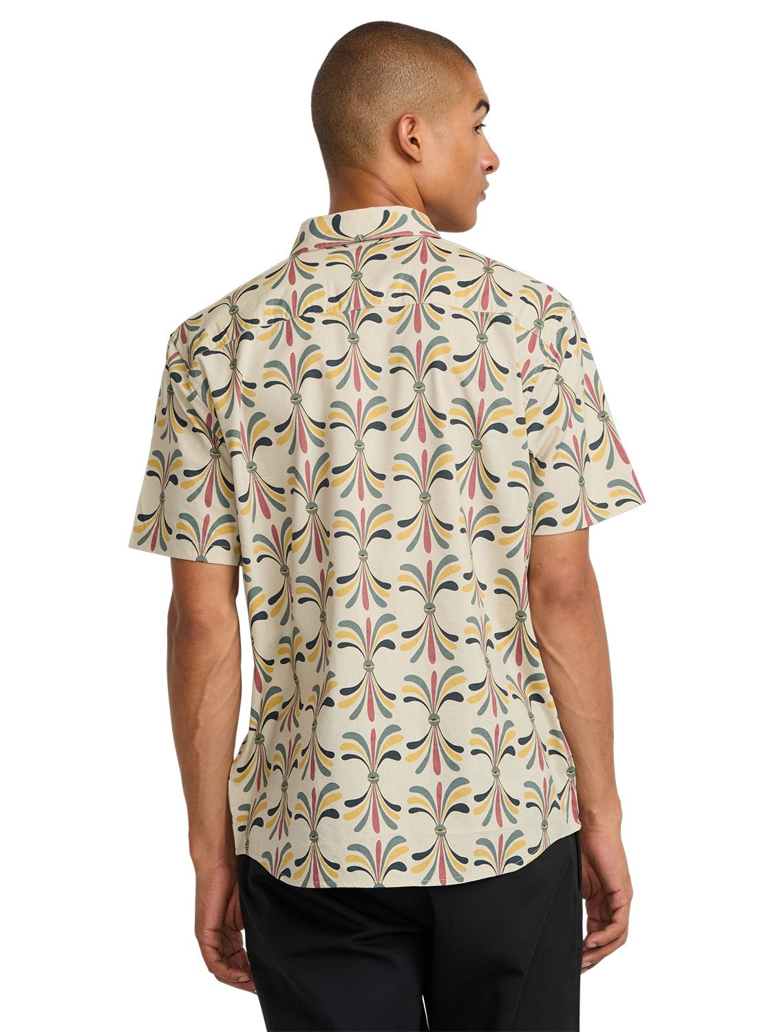 RVCA Men's LA Eye Floral Shirt