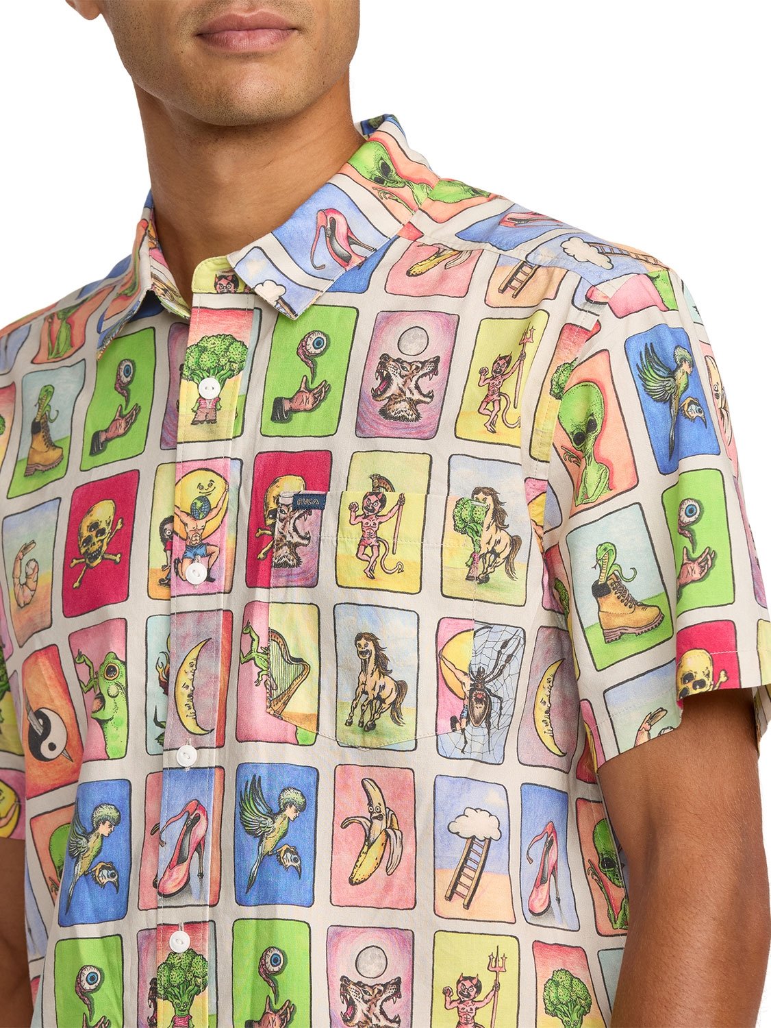 RVCA Men's KSL Tarjeta T-Shirt