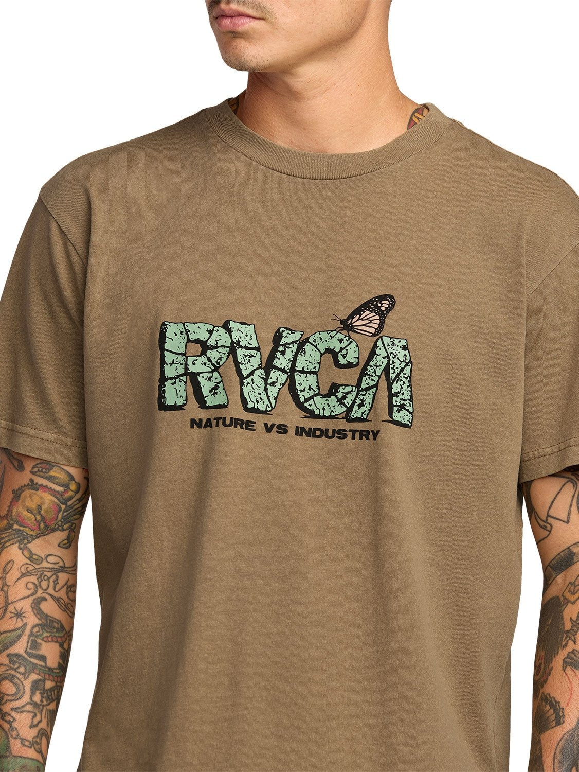 RVCA Men's Butterfly T-Shirt