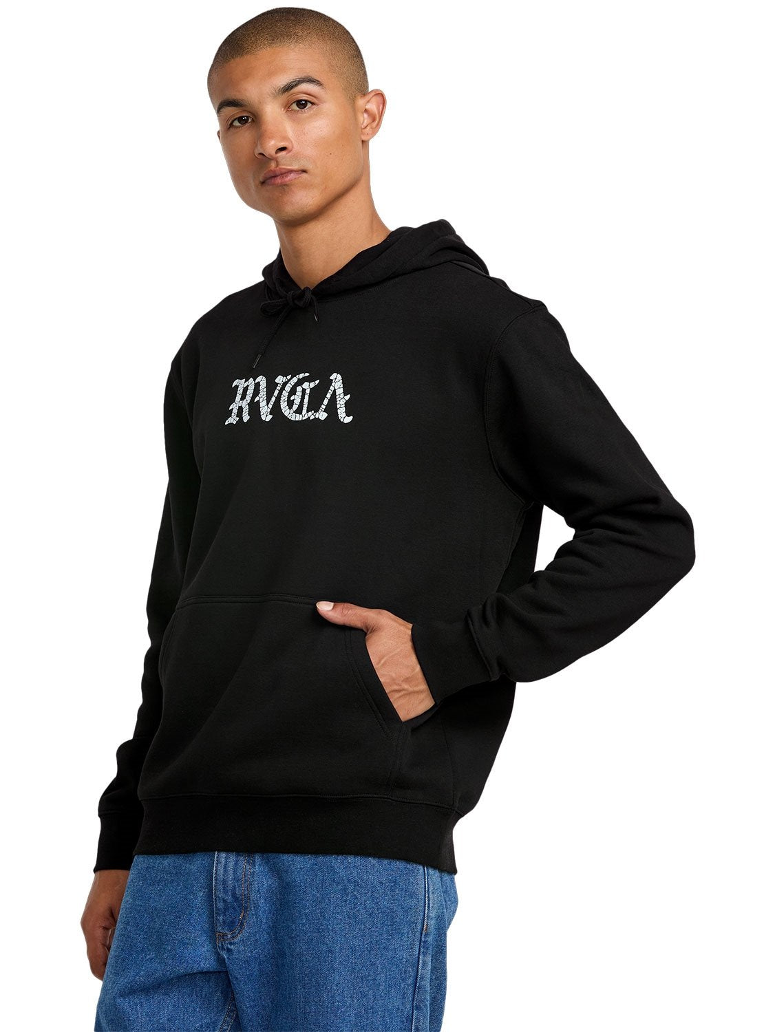 RVCA Men's Iron On Hoodie
