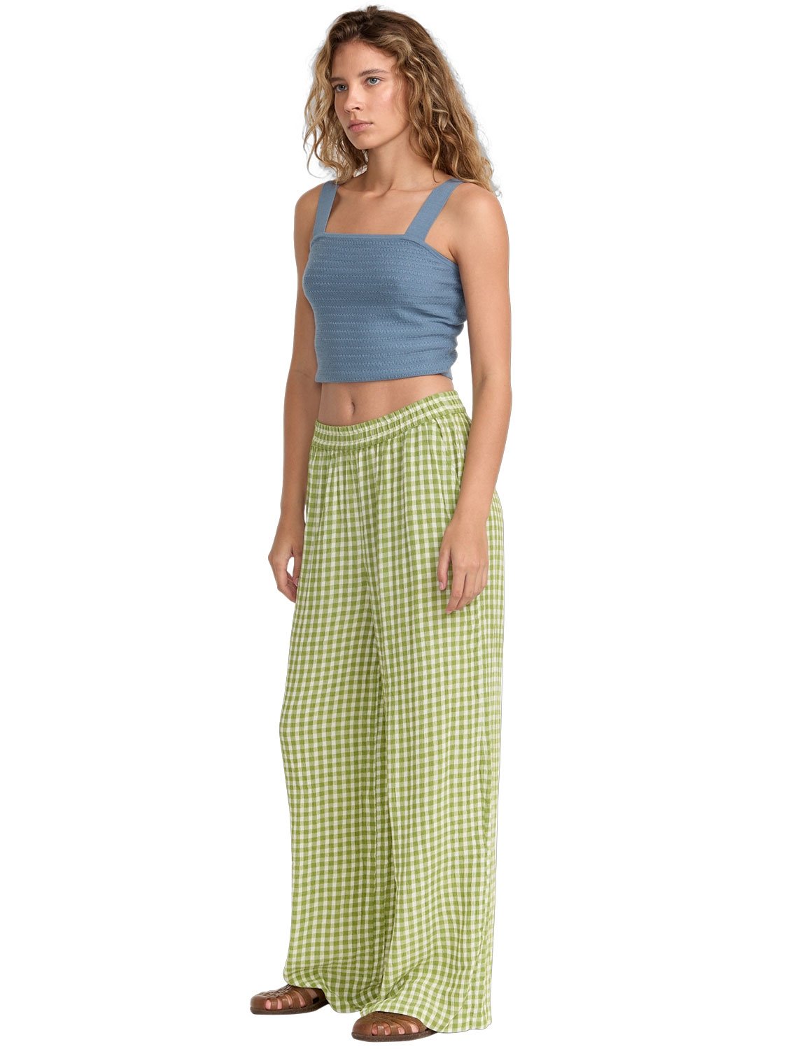 RVCA Ladies New Yume Wide Leg Pant