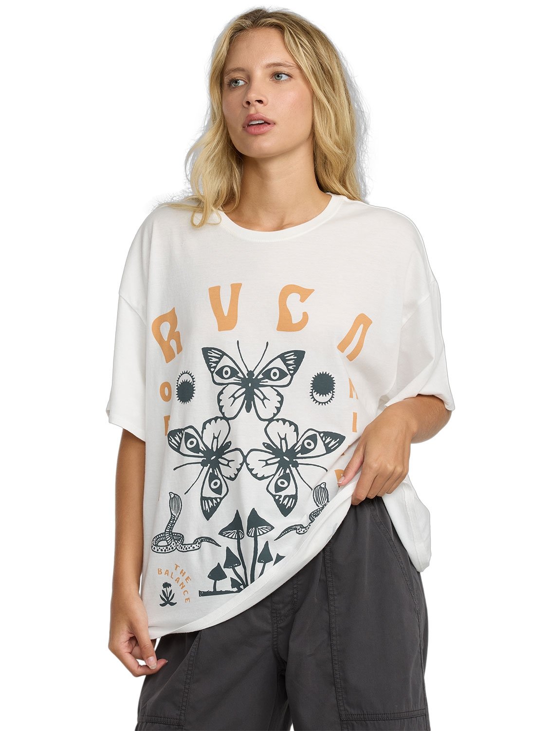 RVCA Ladies Baggie Tees