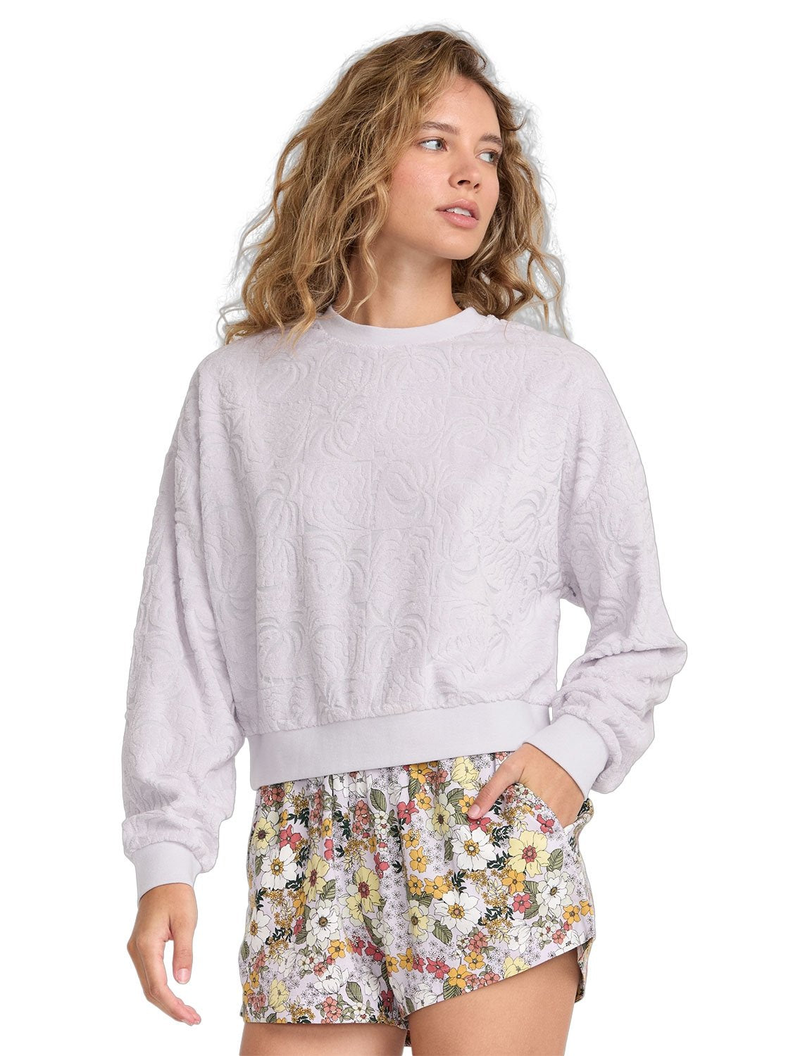 RVCA Ladies Sunday Pullover