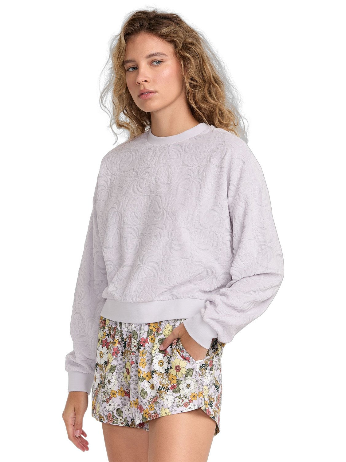 RVCA Ladies Sunday Pullover