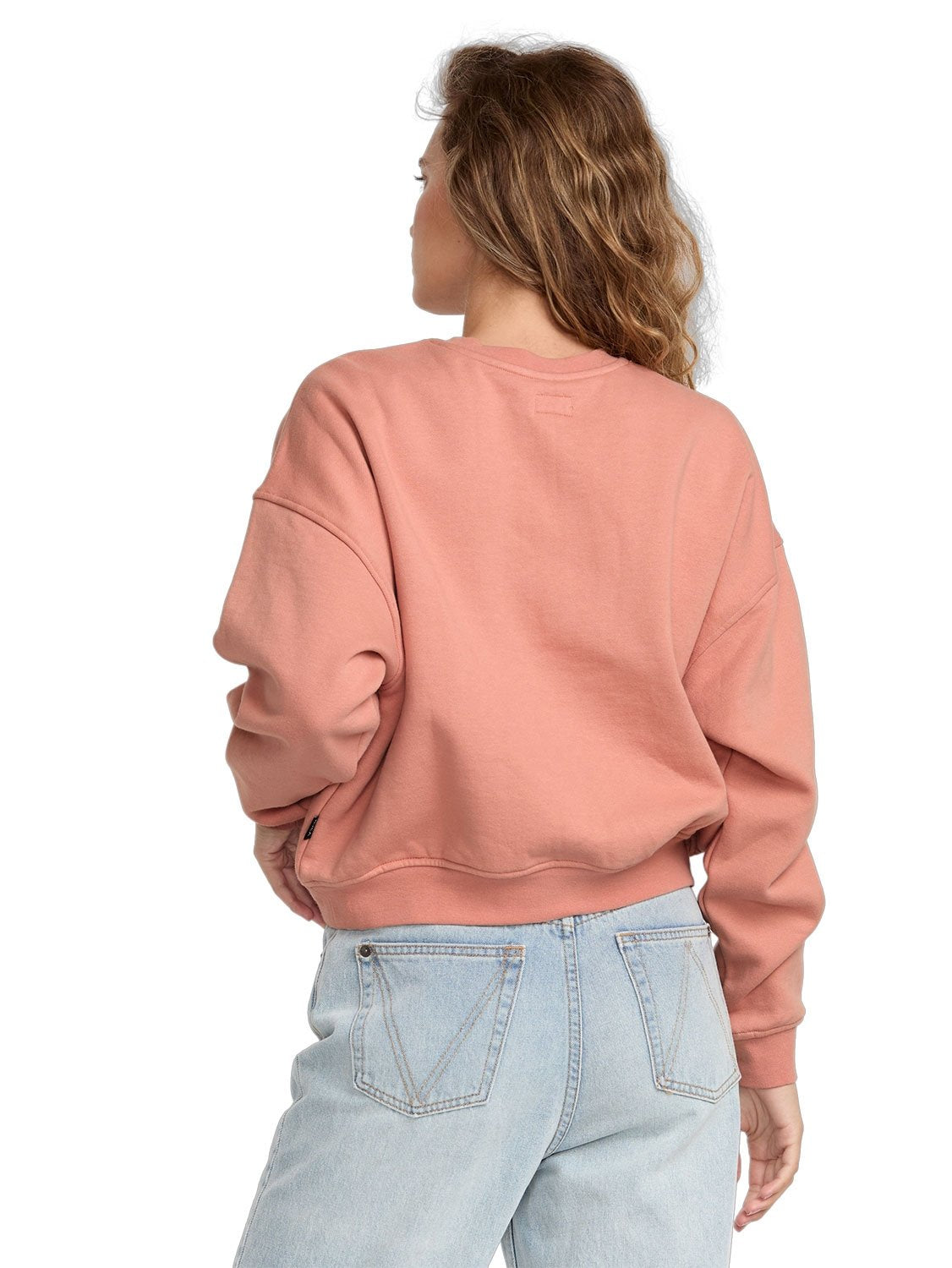 RVCA Ladies Court Crew Pullover