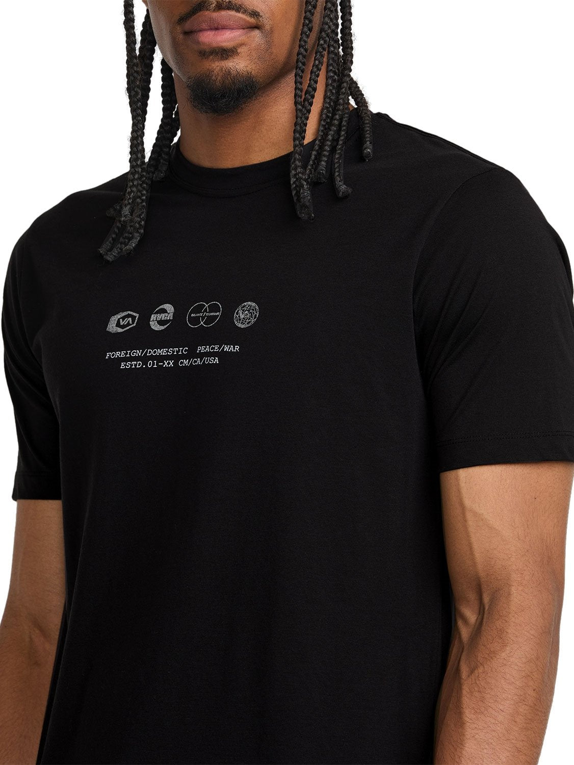 RVCA Men's Symbol Stacks T-Shirt