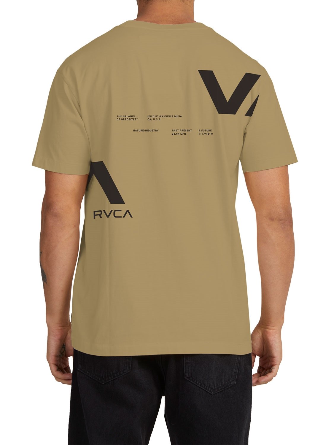 RVCA Men's VA Divided T-Shirt