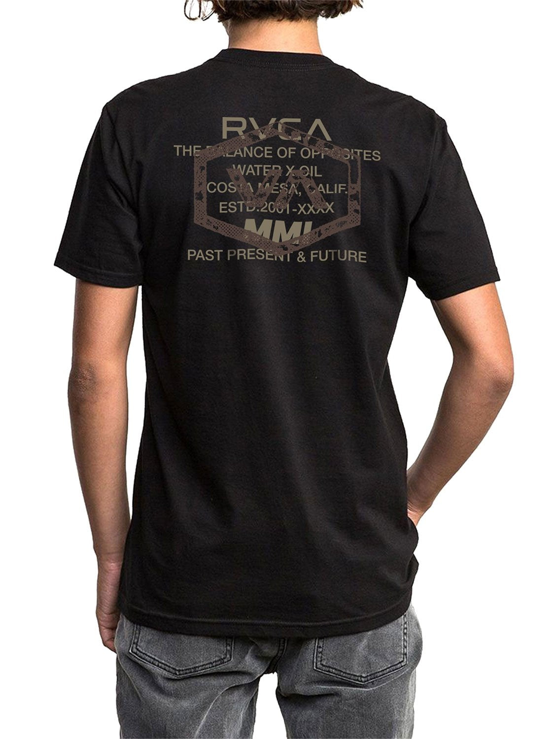 RVCA Men's Hex Over T-Shirt