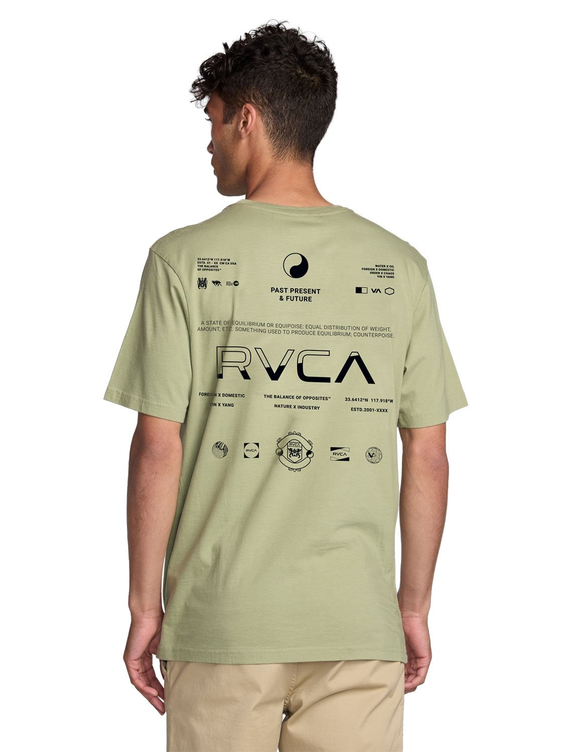 RVCA Men's Split All Over T-Shirt