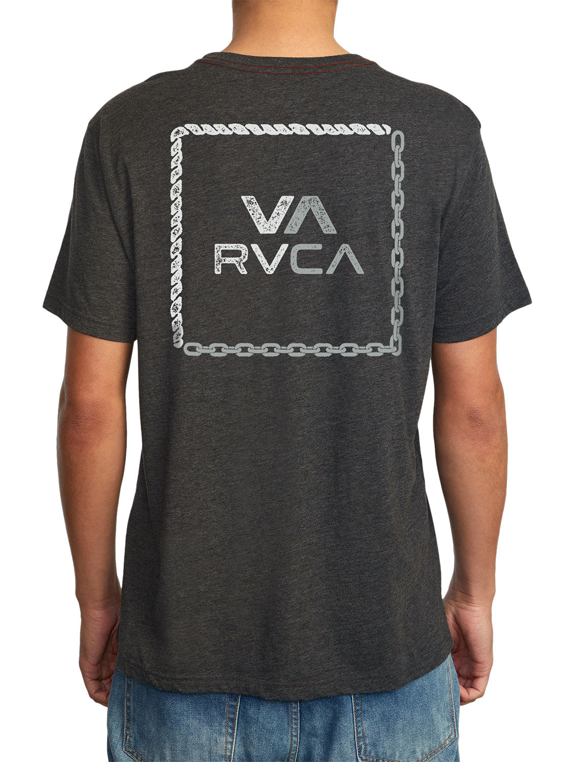 RVCA Men's Bonded Red Stitch T-Shirt