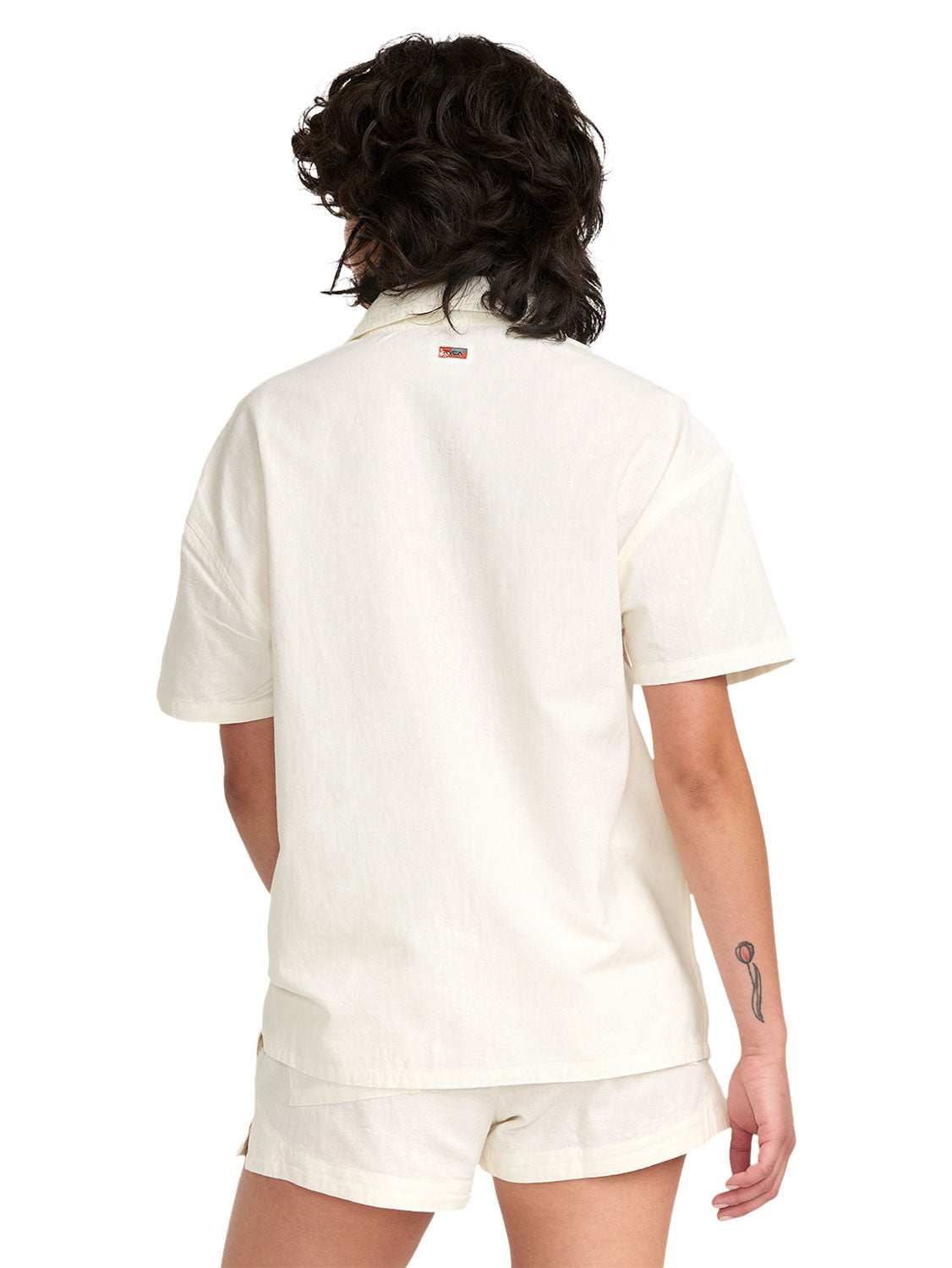 RVCA Ladies Lauryn Button Up Top