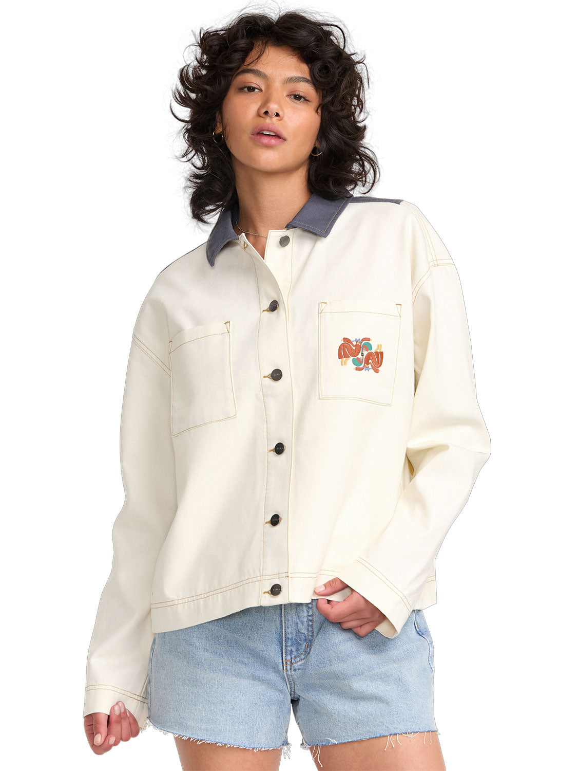 RVCA Ladies Lauryn Alvarez Shacket