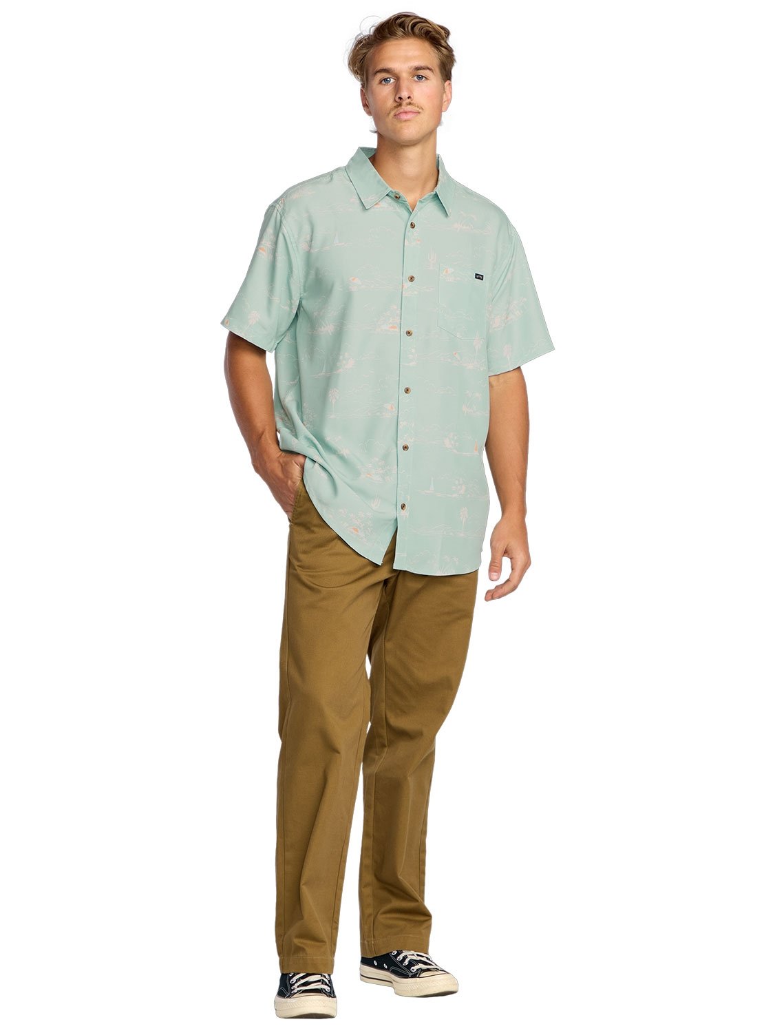 Billabong Men's Sundays Lounge Shirt