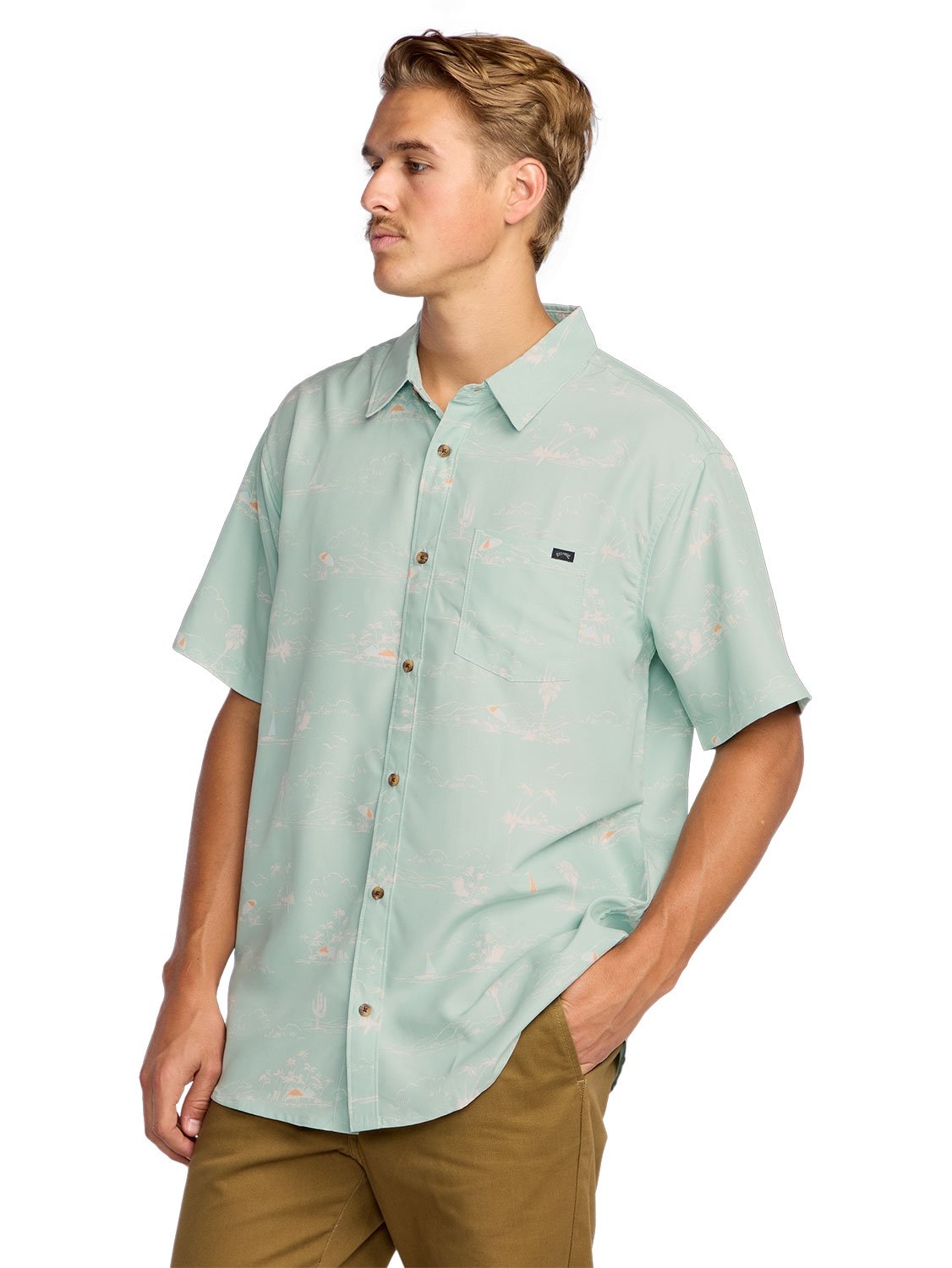Billabong Men's Sundays Lounge Shirt