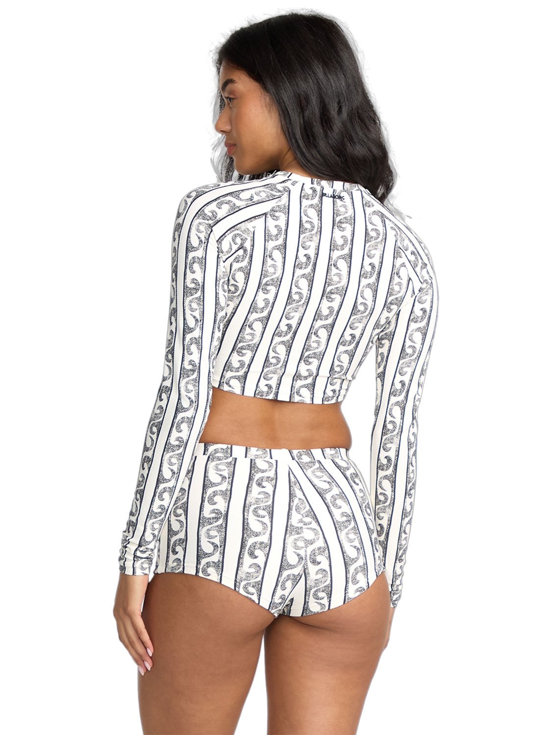 Billabong Ladies Wave Watcher Cropped Rashgaurd