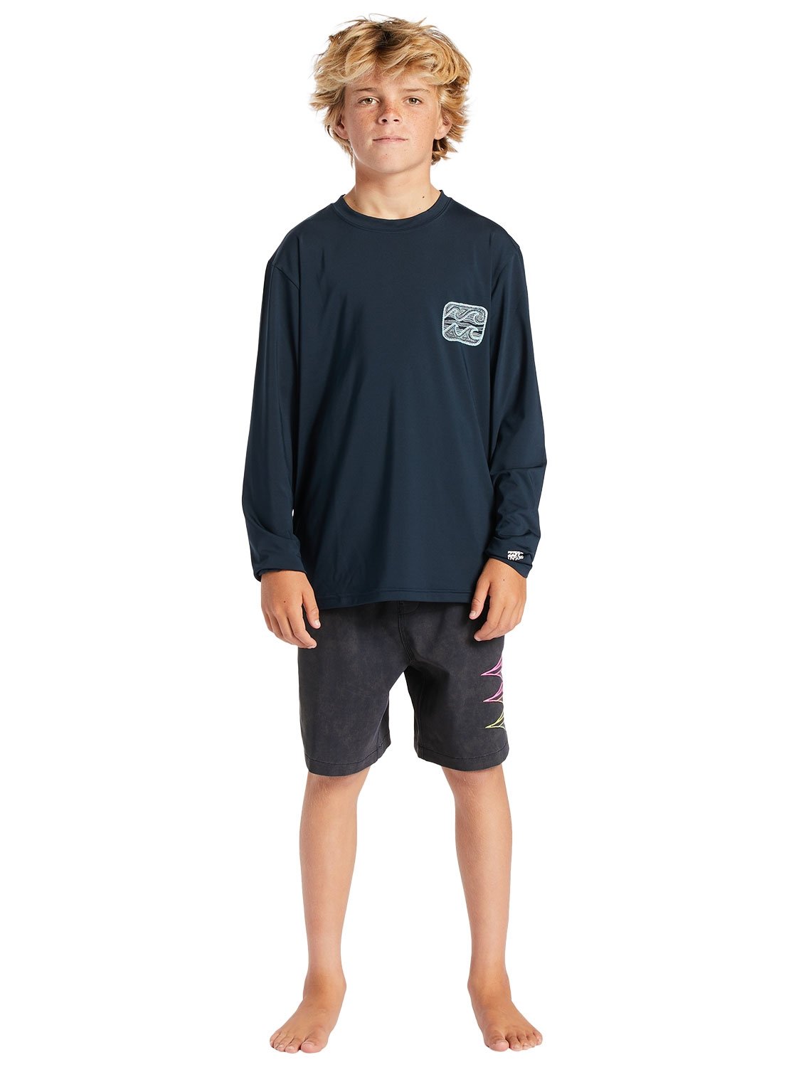 Billabong Boys Crayon Wave Rashvest