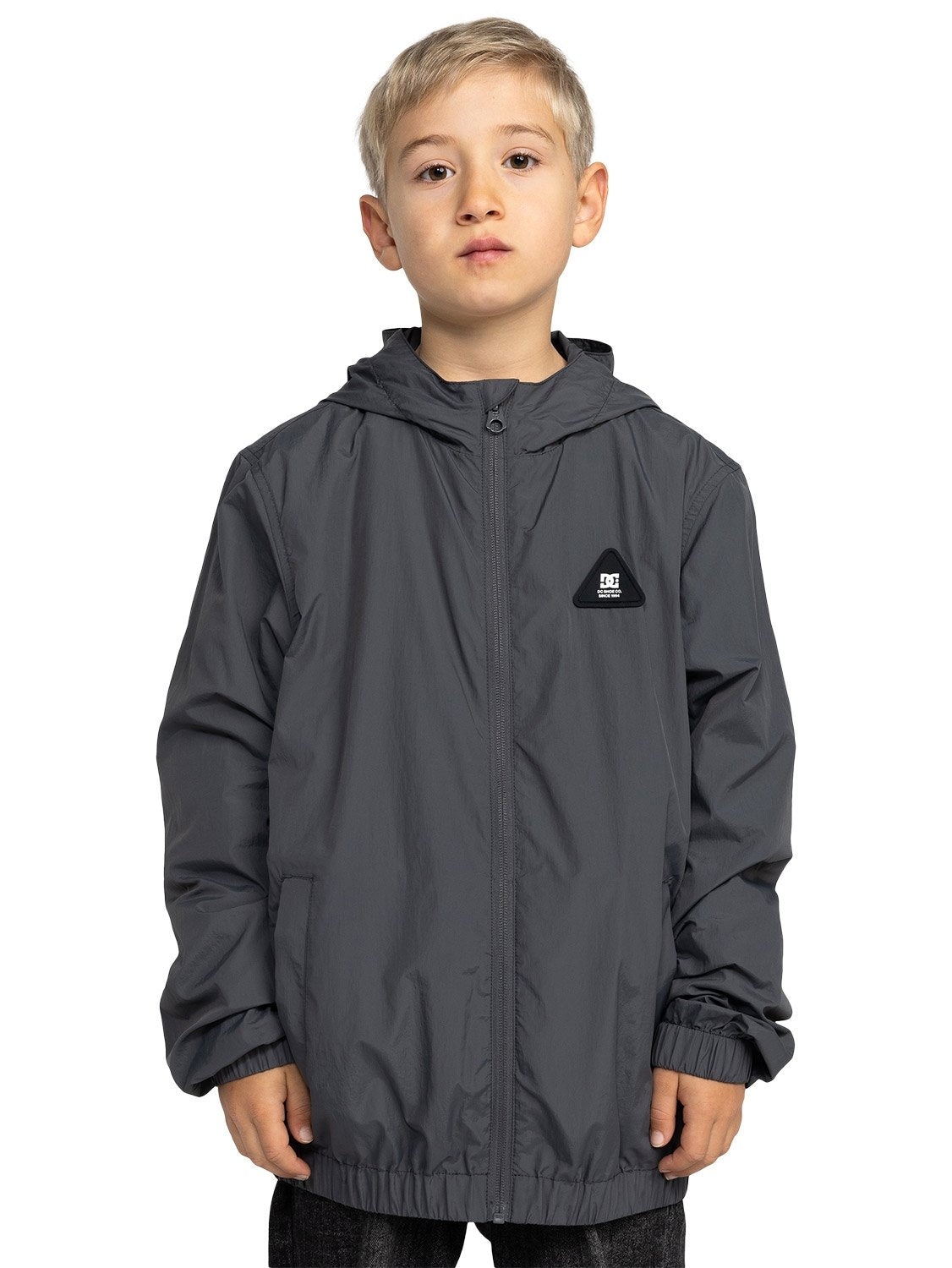 DC Boys Sentinel Water-Resistant Windbreaker Jacket