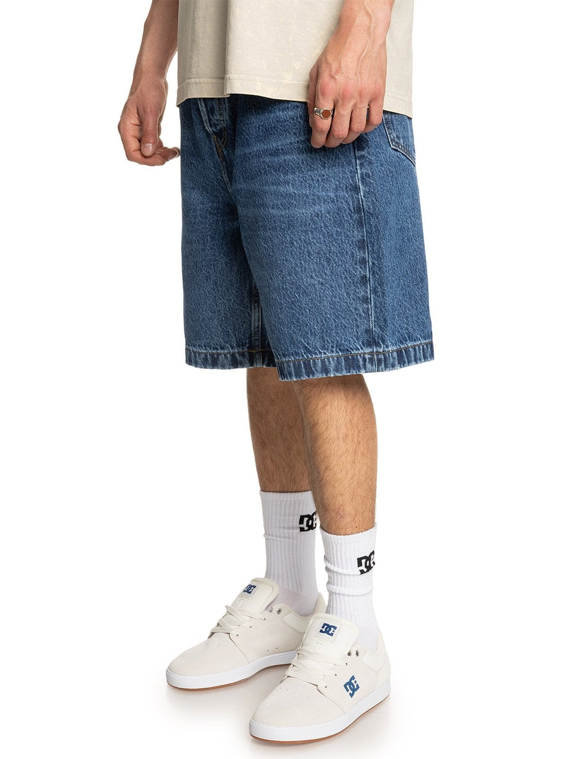 DC Men's Worker Baggy Denim Walkshort