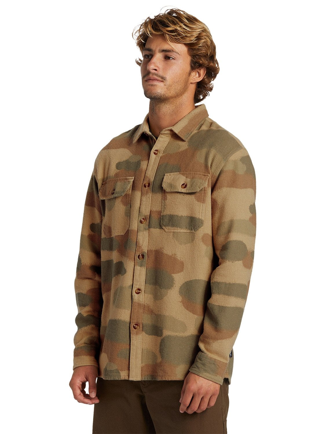 Quiksilver Men's Venture Overshirt Mix Shirt
