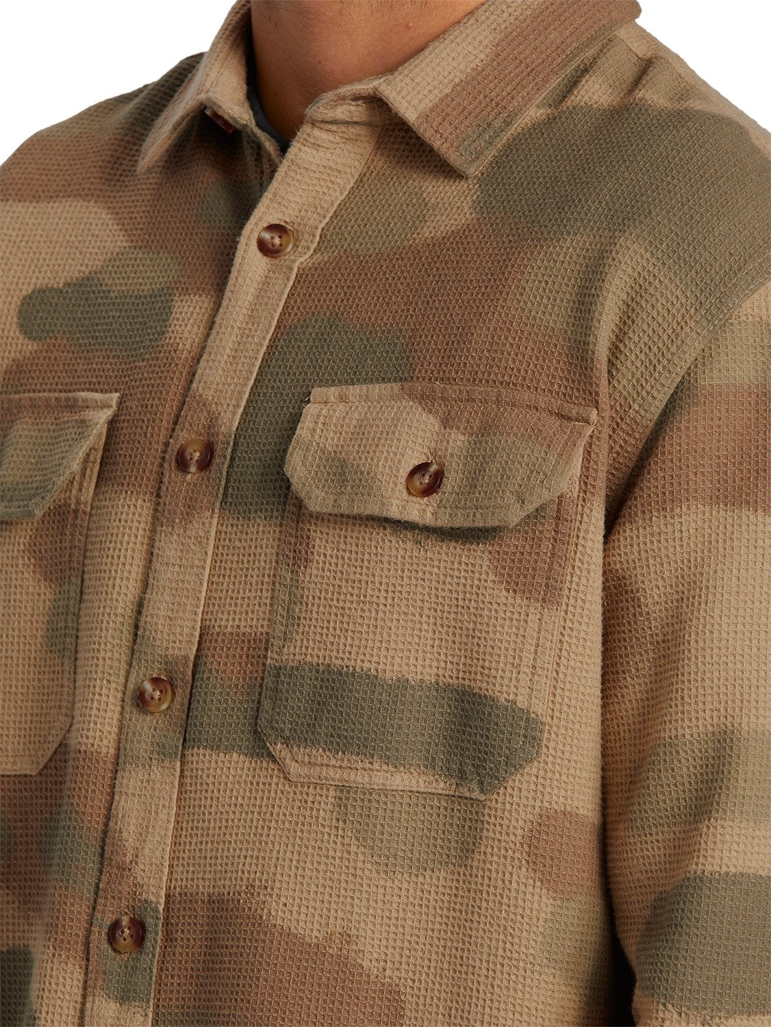 Quiksilver Men's Venture Overshirt Mix Shirt