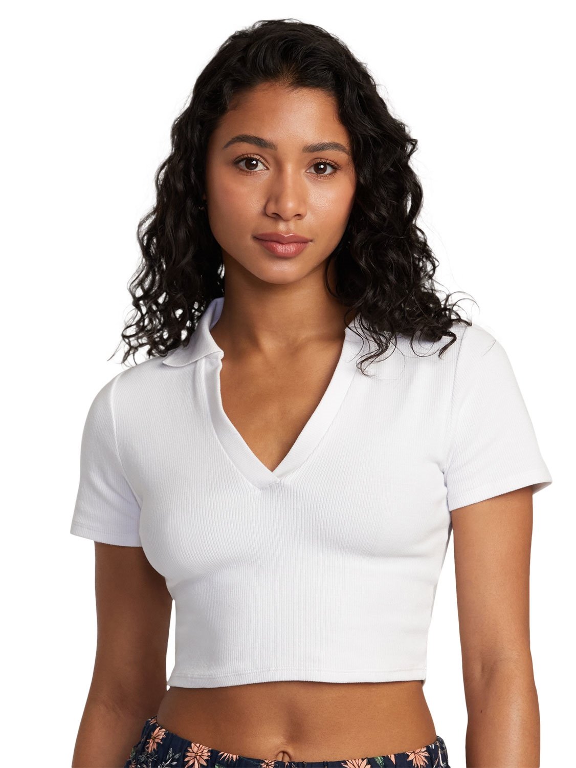 RVCA Ladies Chase Polo Top