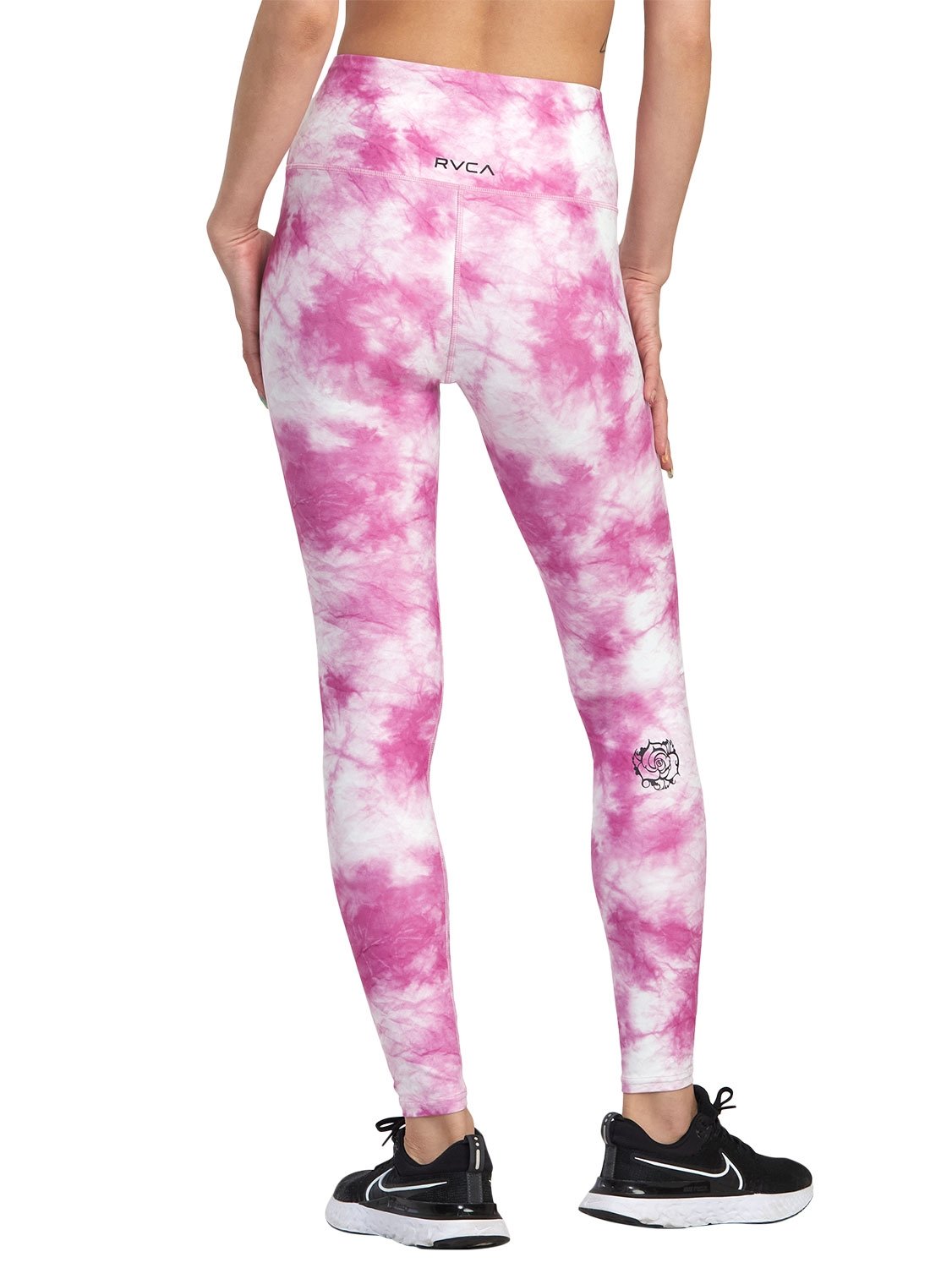 RVCA Ladies Thug Rose Essential Legging