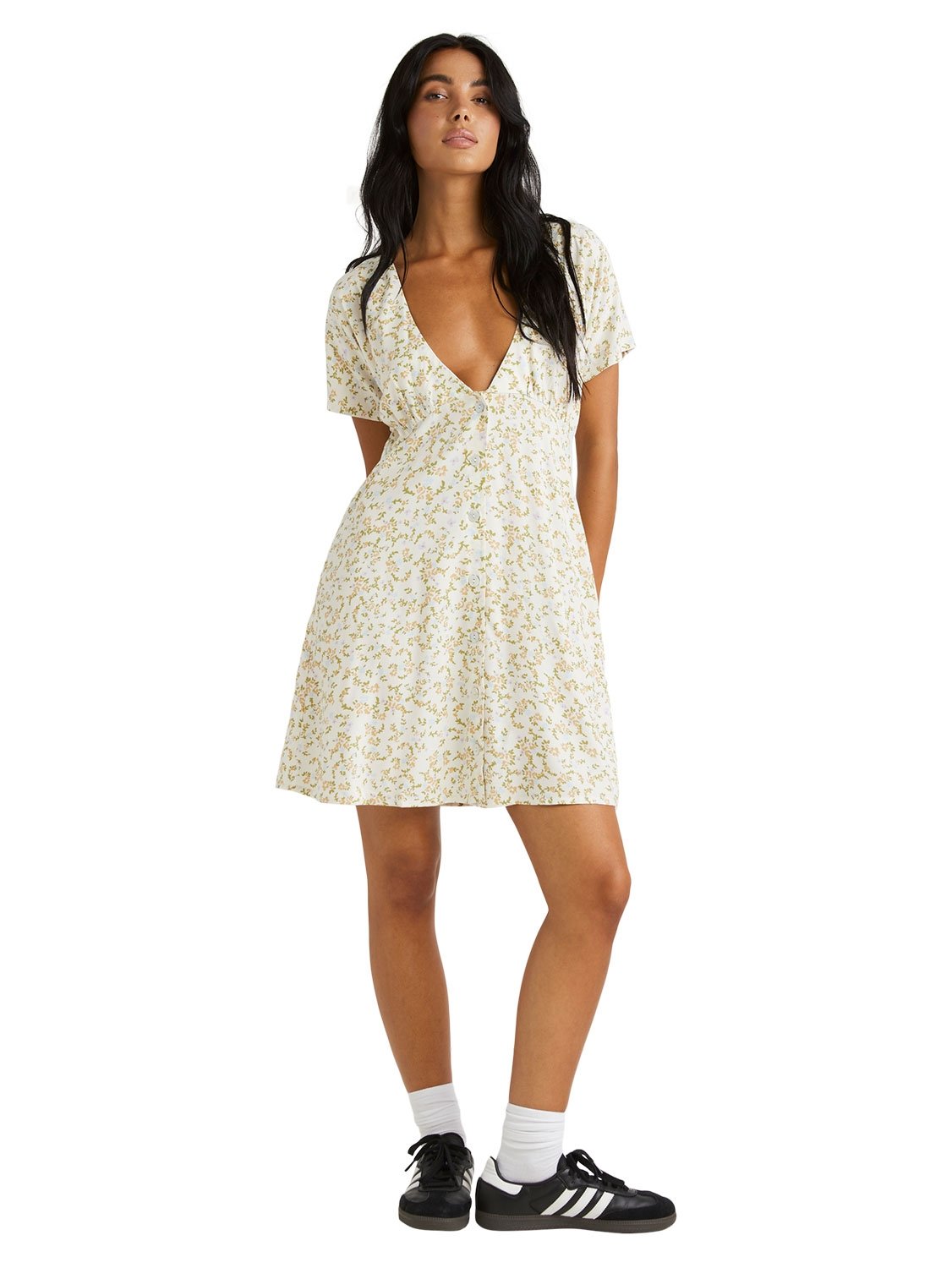 RVCA Ladies Understated Dolman Mini Dress