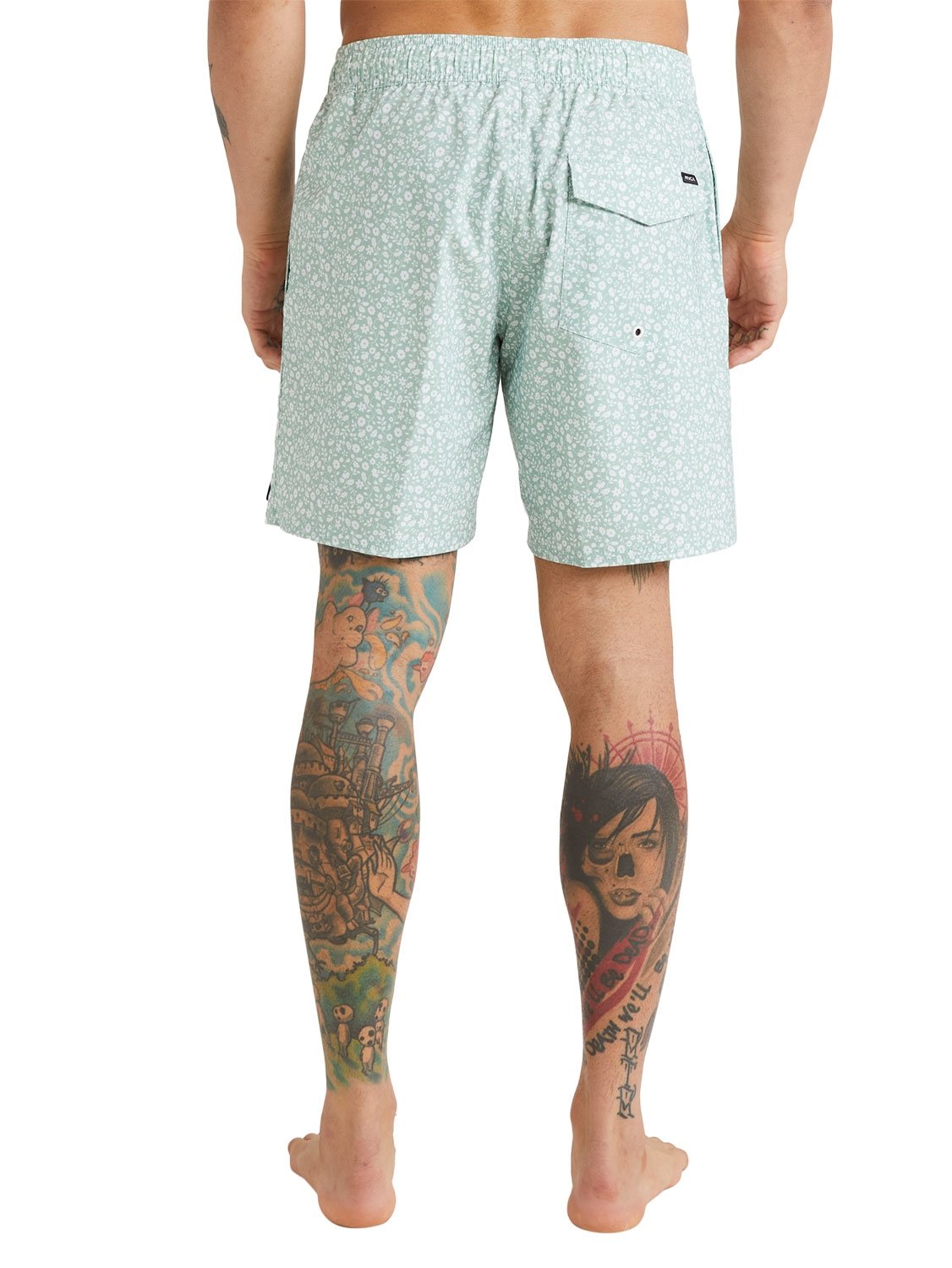 RVCA Men's Barnes Elastic 17" Volley