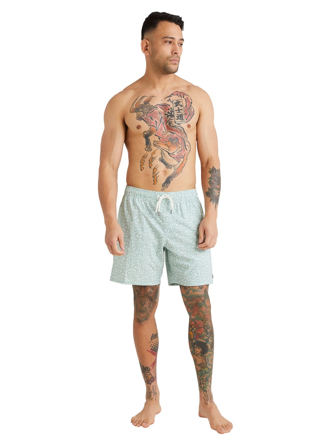 RVCA Men's Barnes Elastic 17" Volley