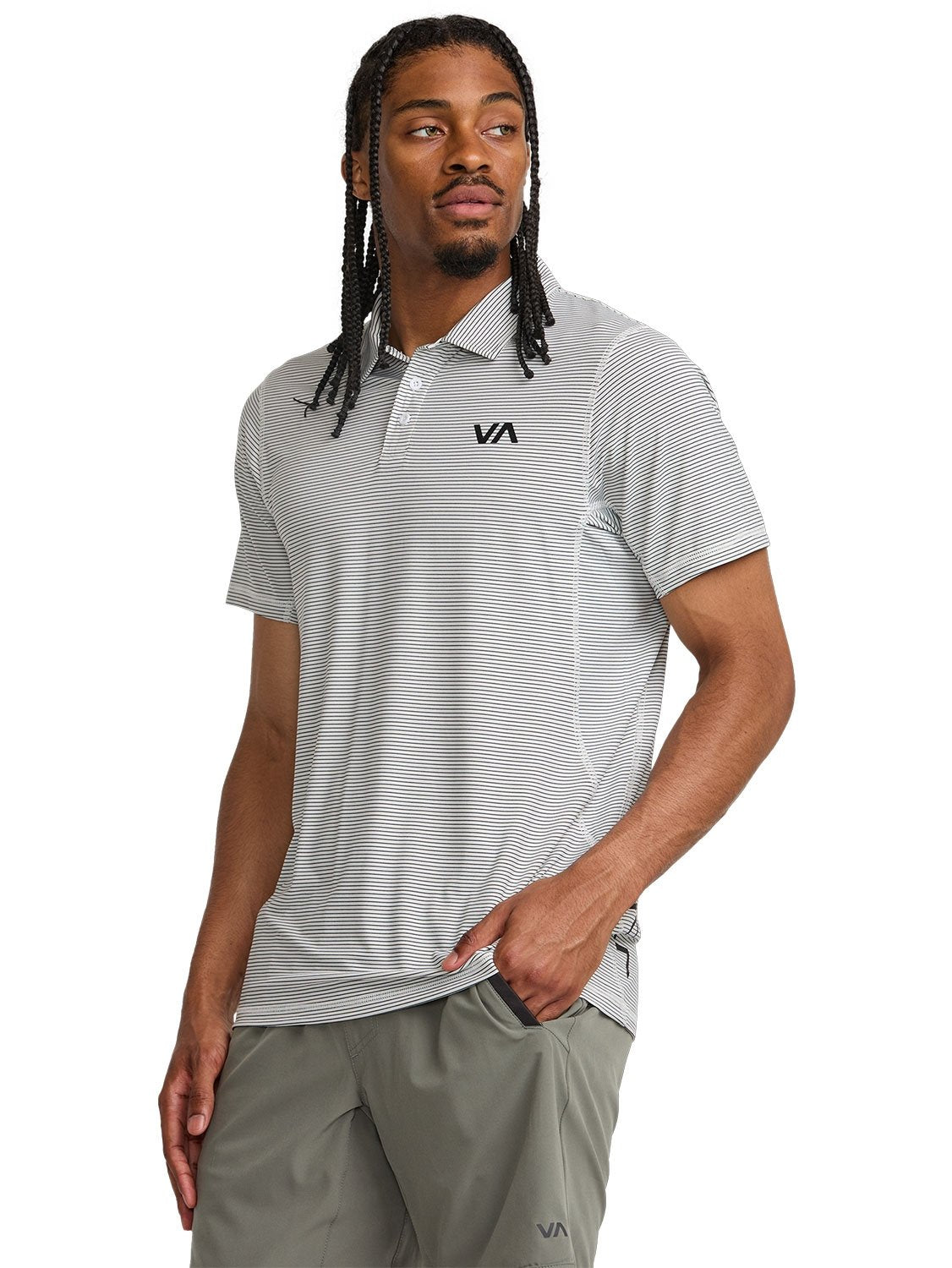 RVCA Men's Sport Vent Polo Shirt