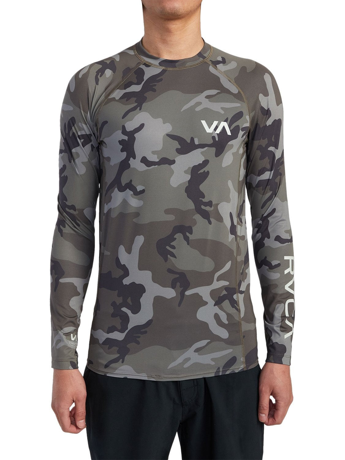 RVCA Men's Fitted Rashgaurd