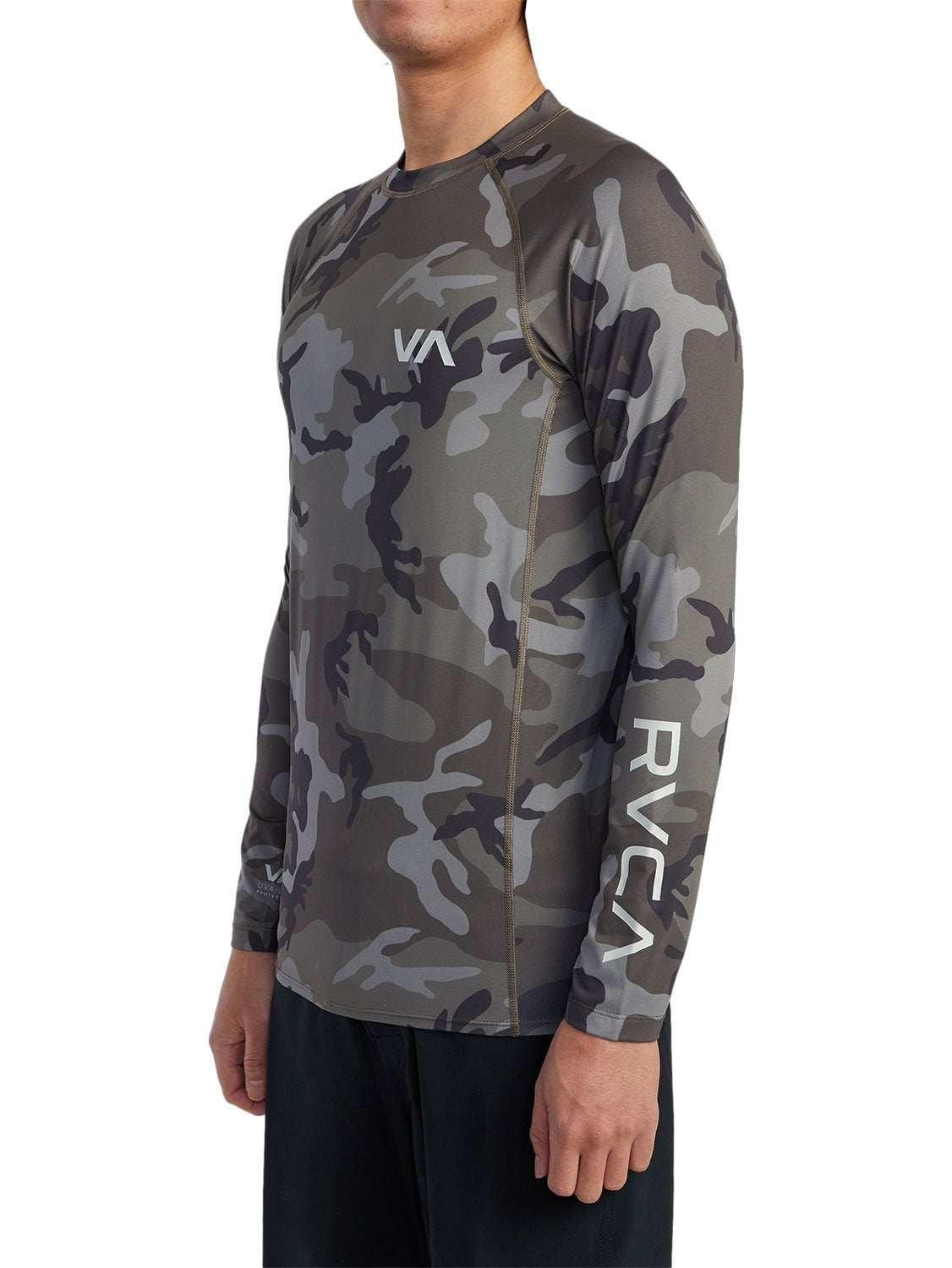 RVCA Men's Fitted Rashgaurd