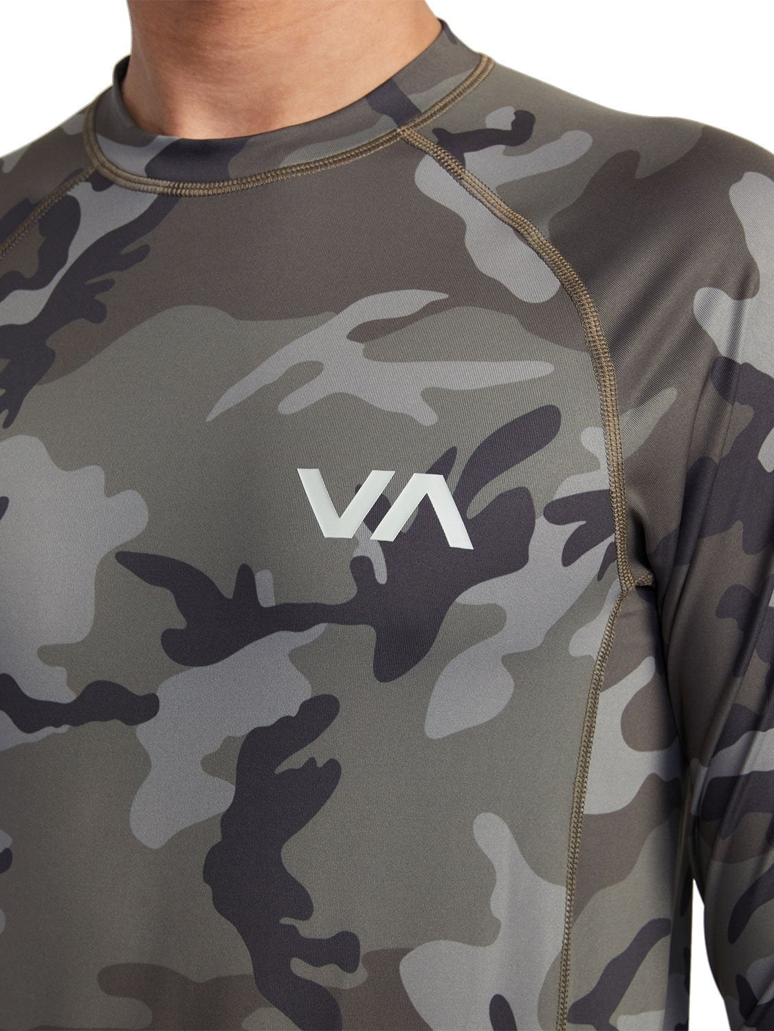 RVCA Men's Fitted Rashgaurd