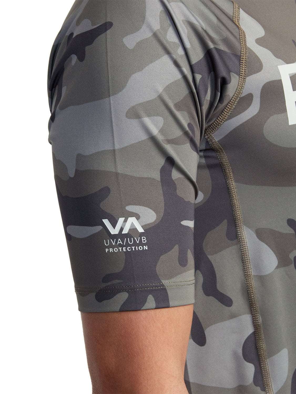 RVCA Men's Short Sleeve Rashguard