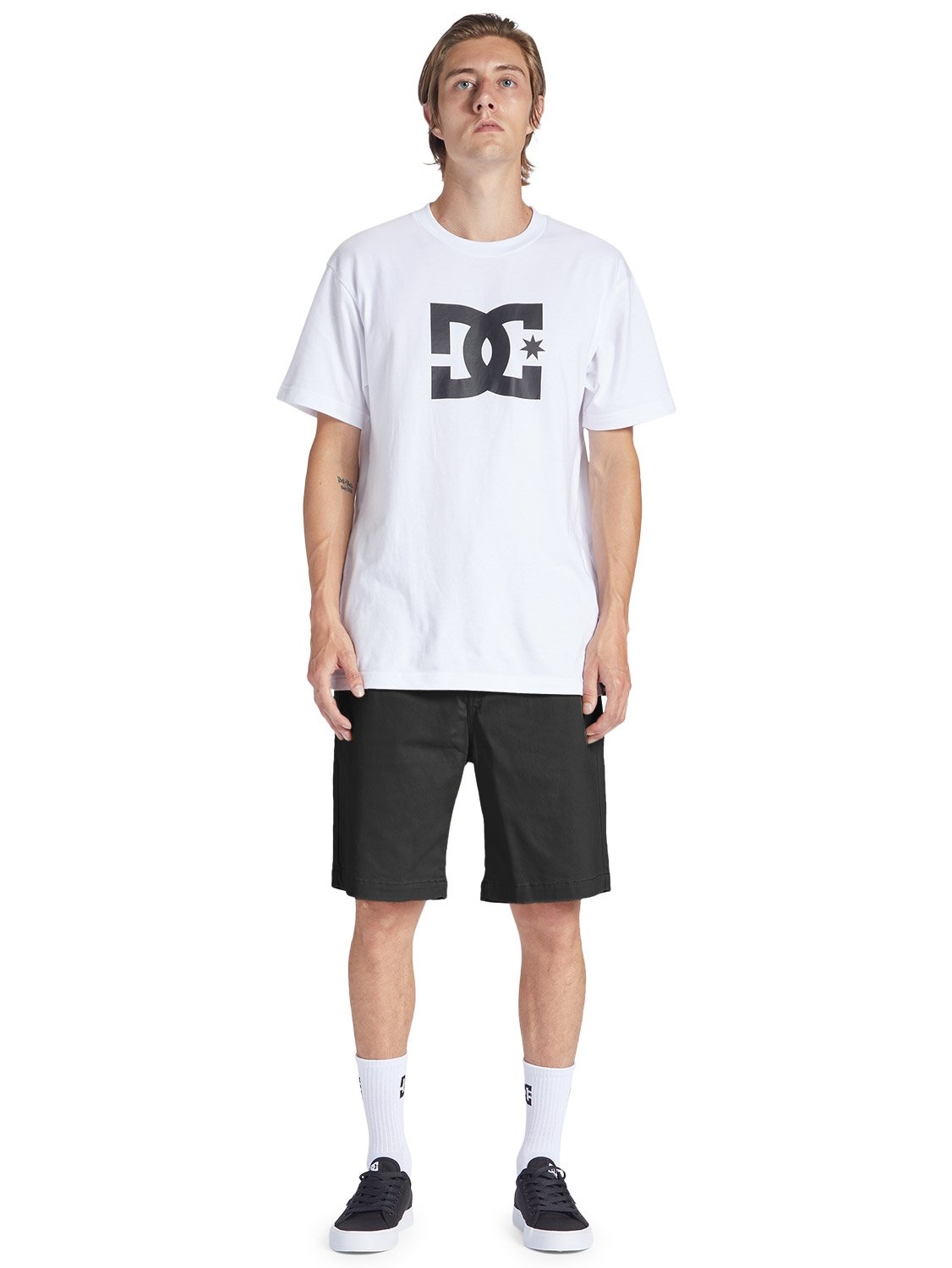 WORKED CHINO RELAXED SHORT - black (KVJ0) | Boardriders