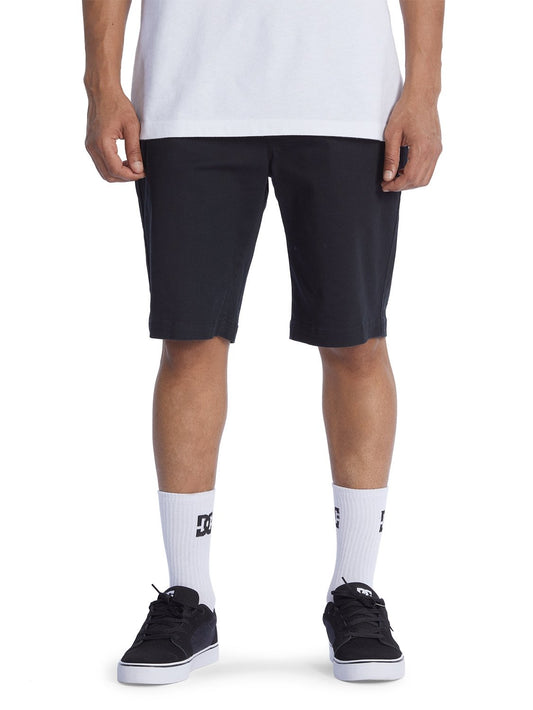 WORKED CHINO RELAXED SHORT - black (KVJ0) | Boardriders