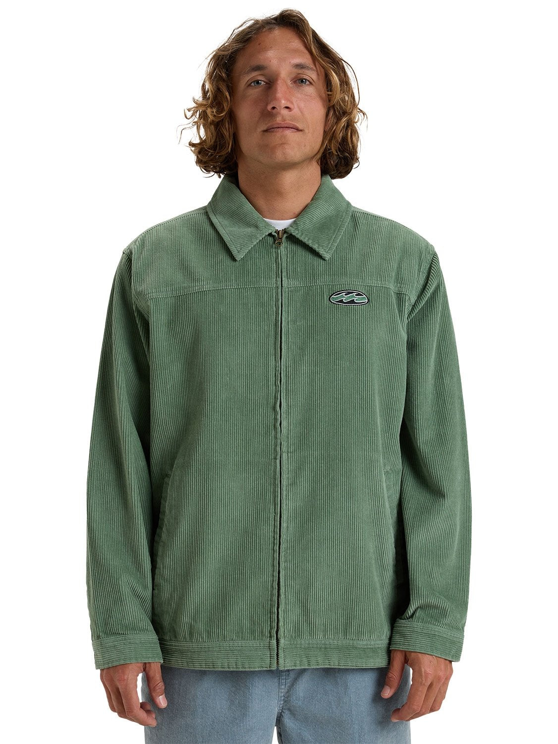 Billabong Men's Bad Dog Cord Harrington Jacket