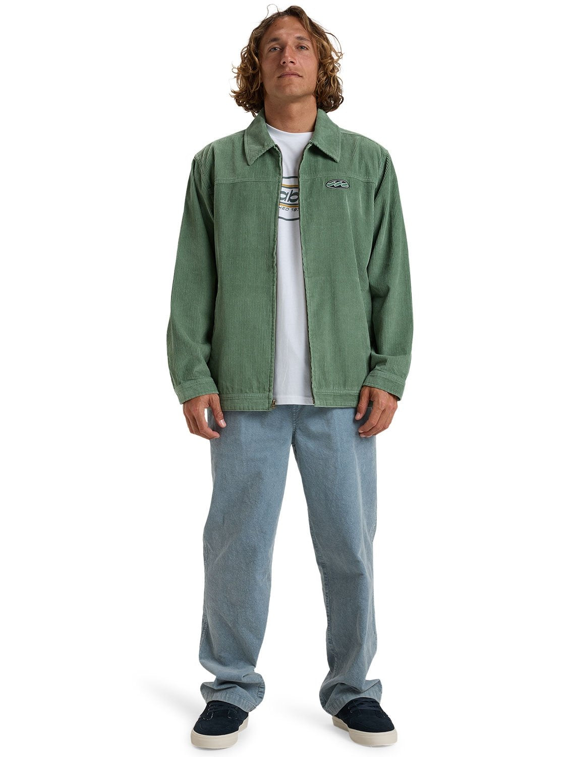 Billabong Men's Bad Dog Cord Harrington Jacket