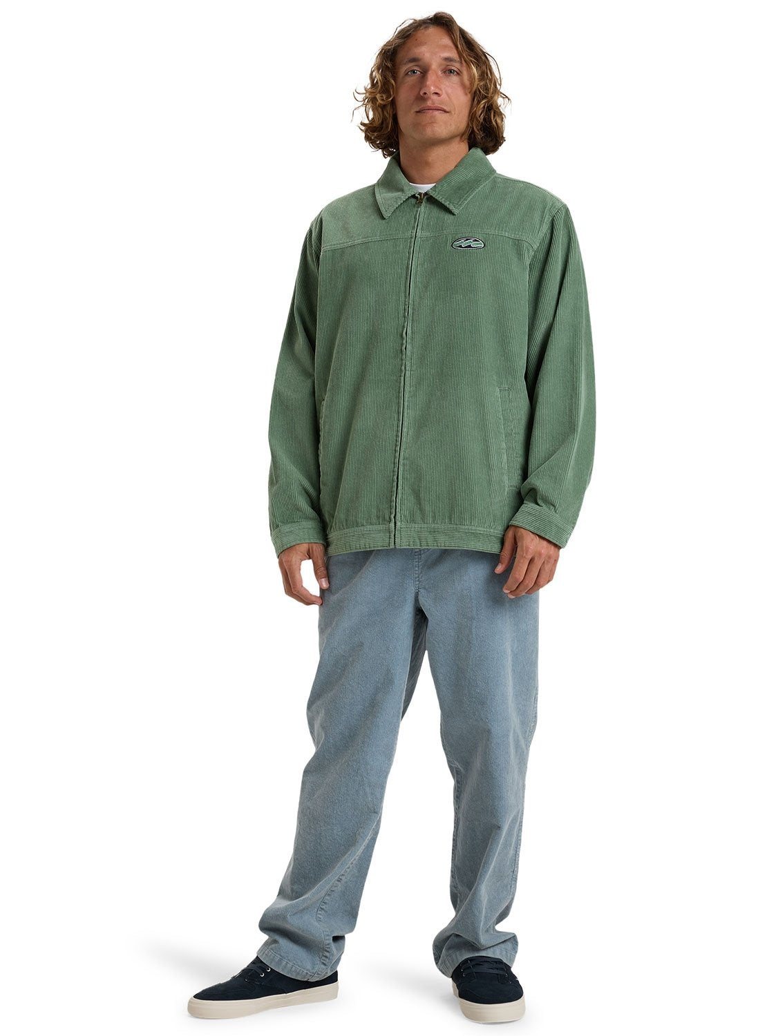 Billabong Men's Bad Dog Cord Harrington Jacket