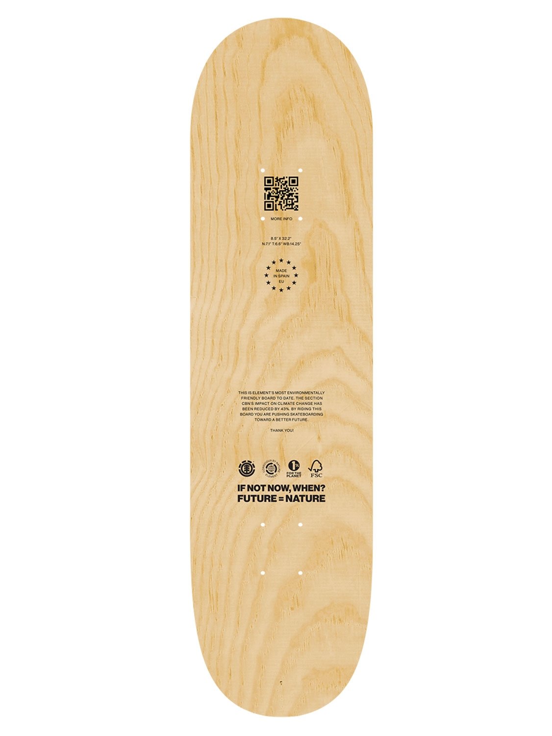 Element Section CBN 8.5" Skate Deck
