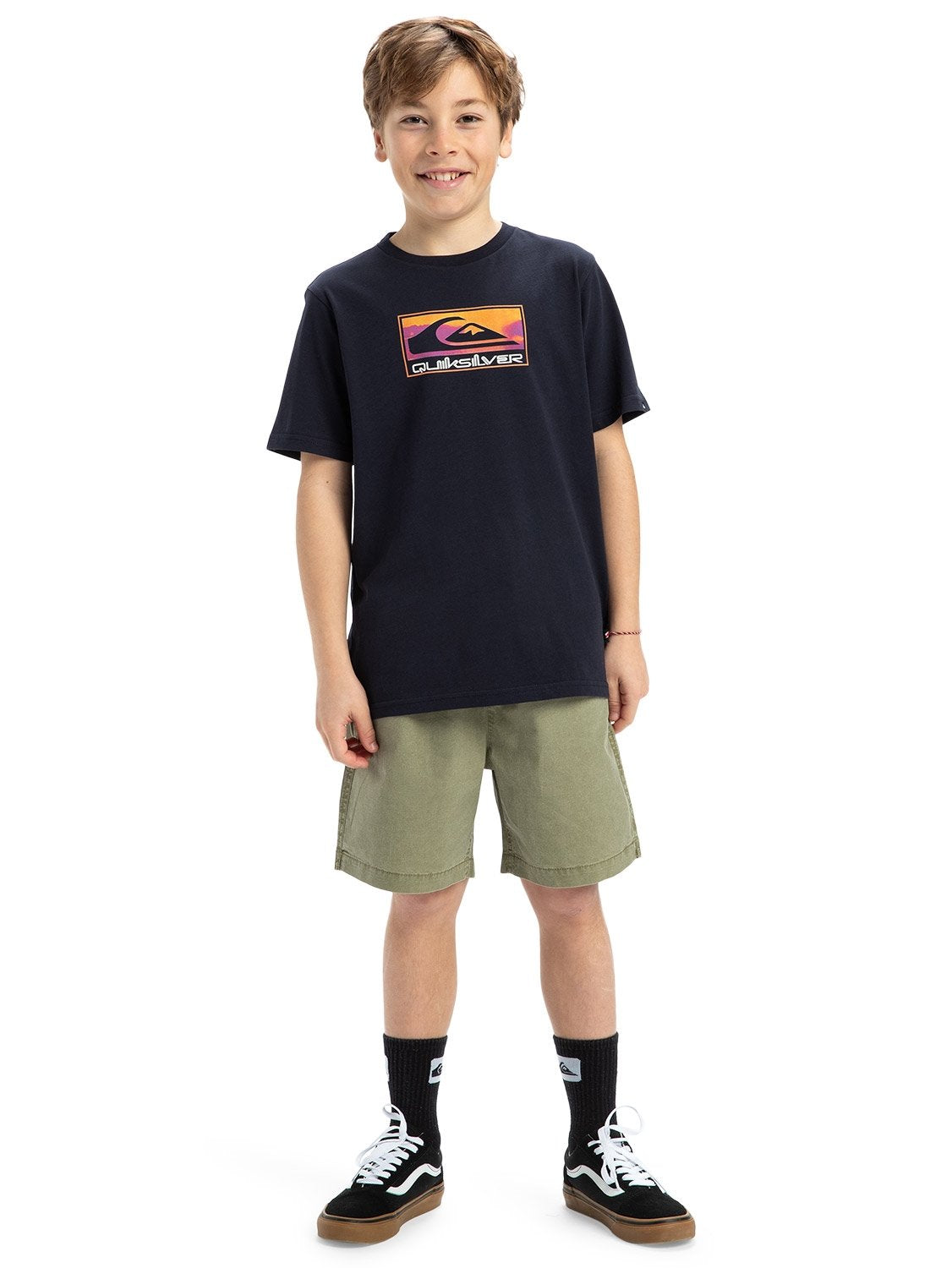 Quiksilver Boys Gradient Box T-Shirt