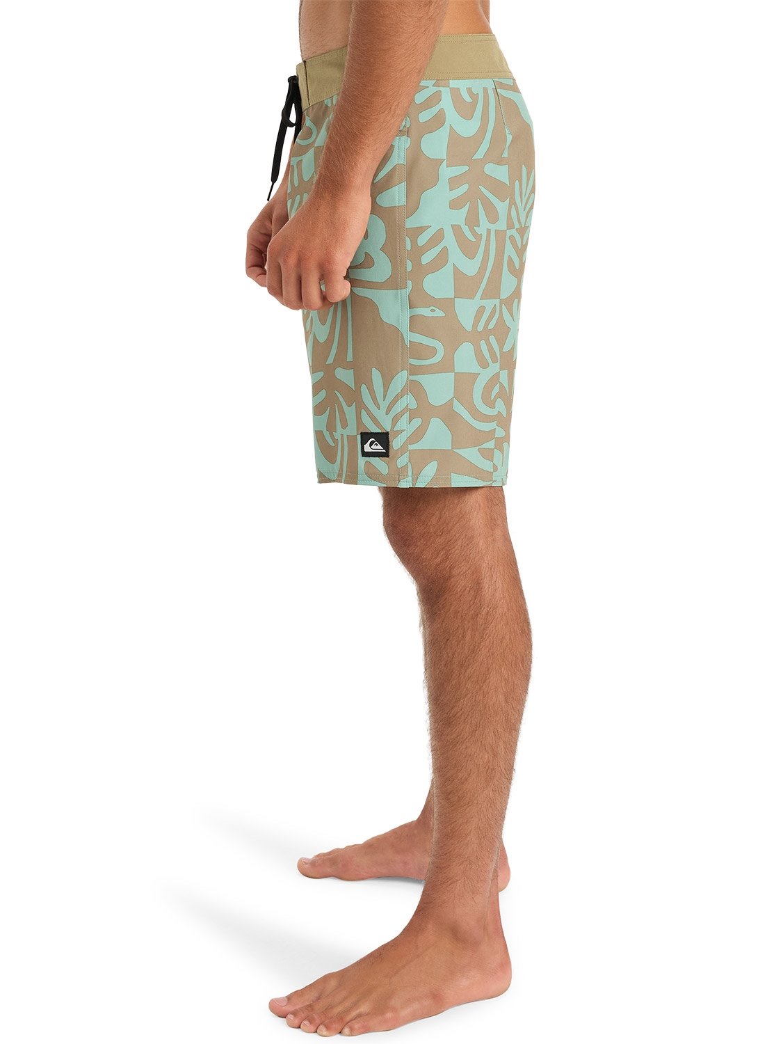 Quksilver Mens Surfsilk Straight Leg 18" Boardshort