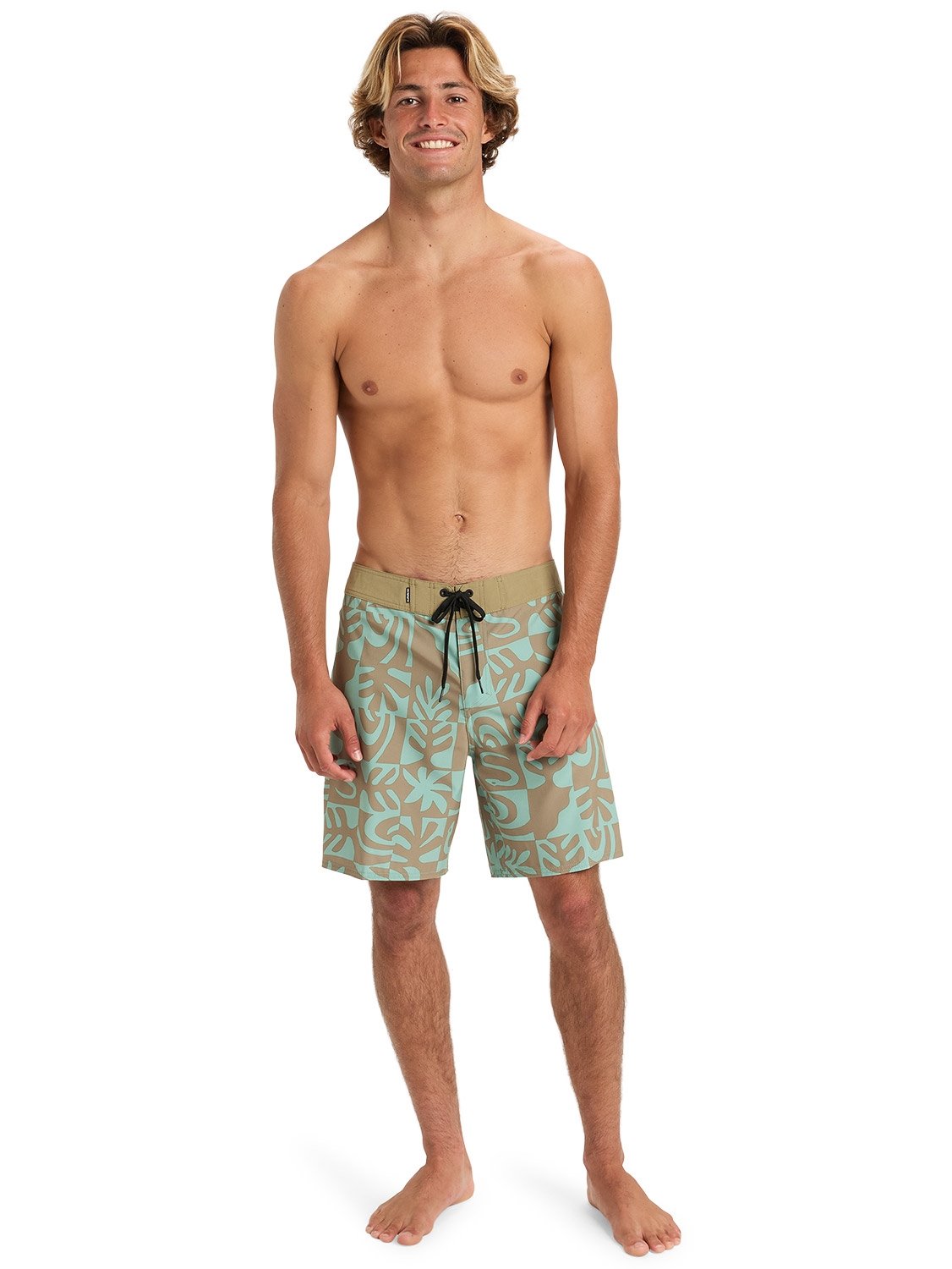 Quksilver Mens Surfsilk Straight Leg 18" Boardshort