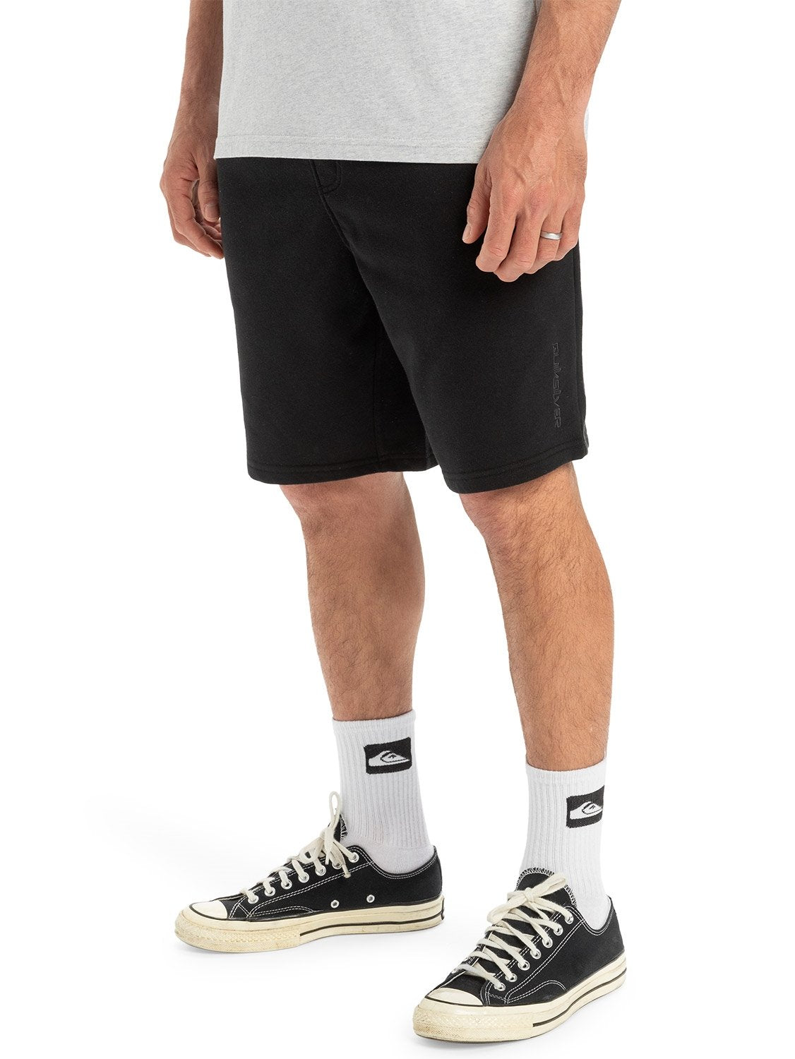SALT WATER FLEECE SHORT - black (KVJ0) | Boardriders