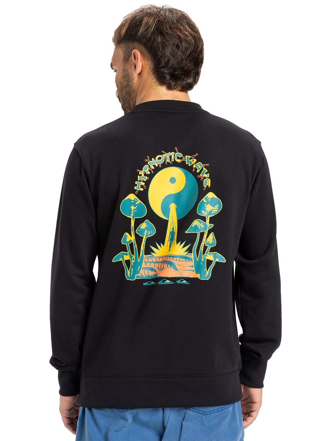 Quiksilver Men's Graphic Mix Pullover