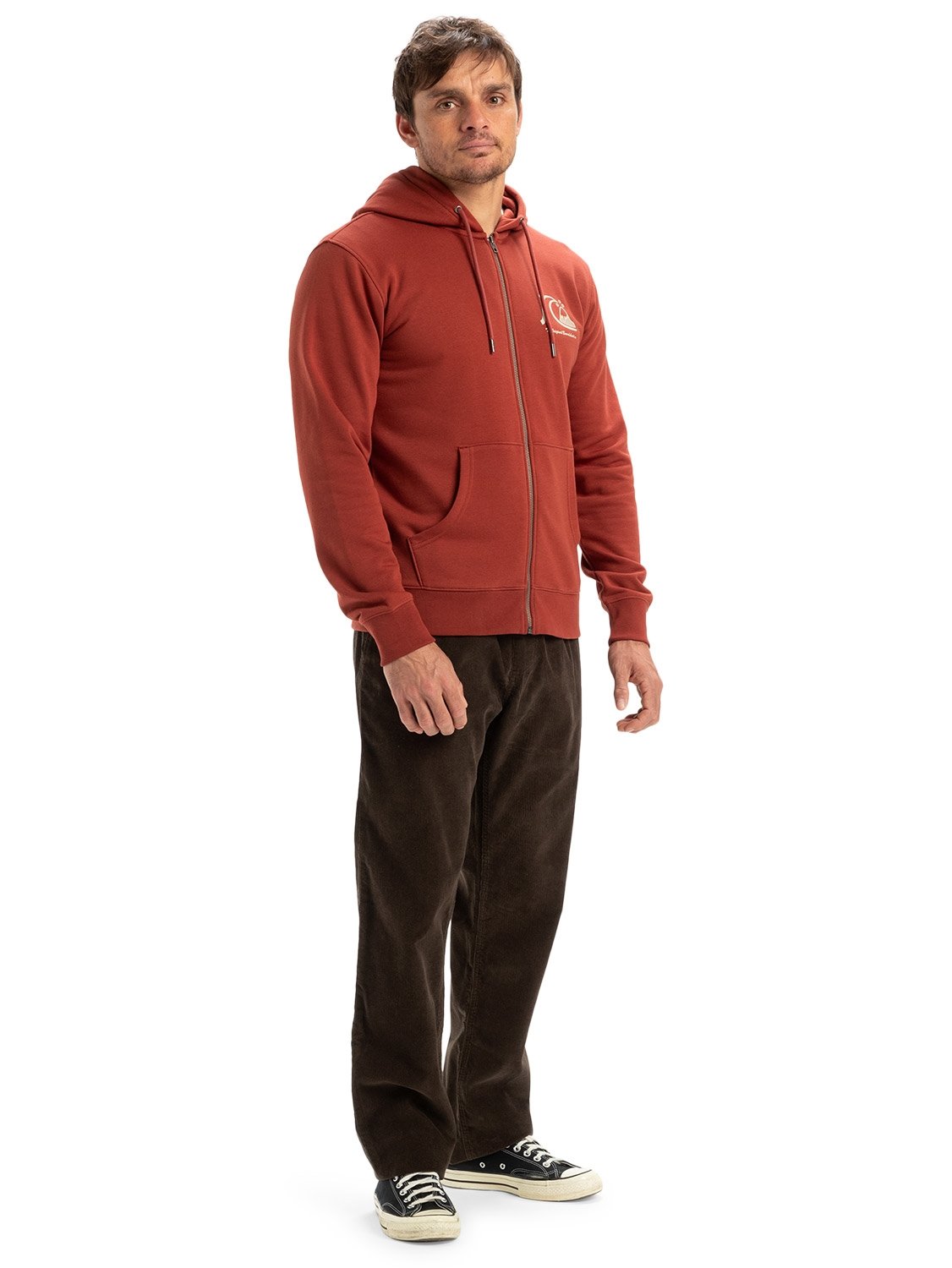 Quiksilver Men's Graphic Mix Hoodie