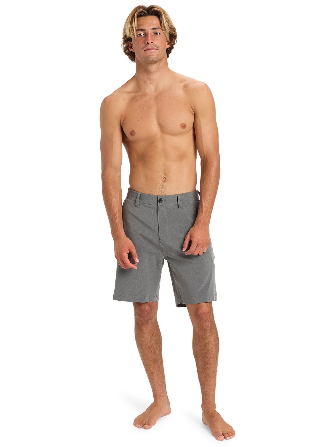 Quiksilver Mens Union Heather Amphibian 19" Boardshort